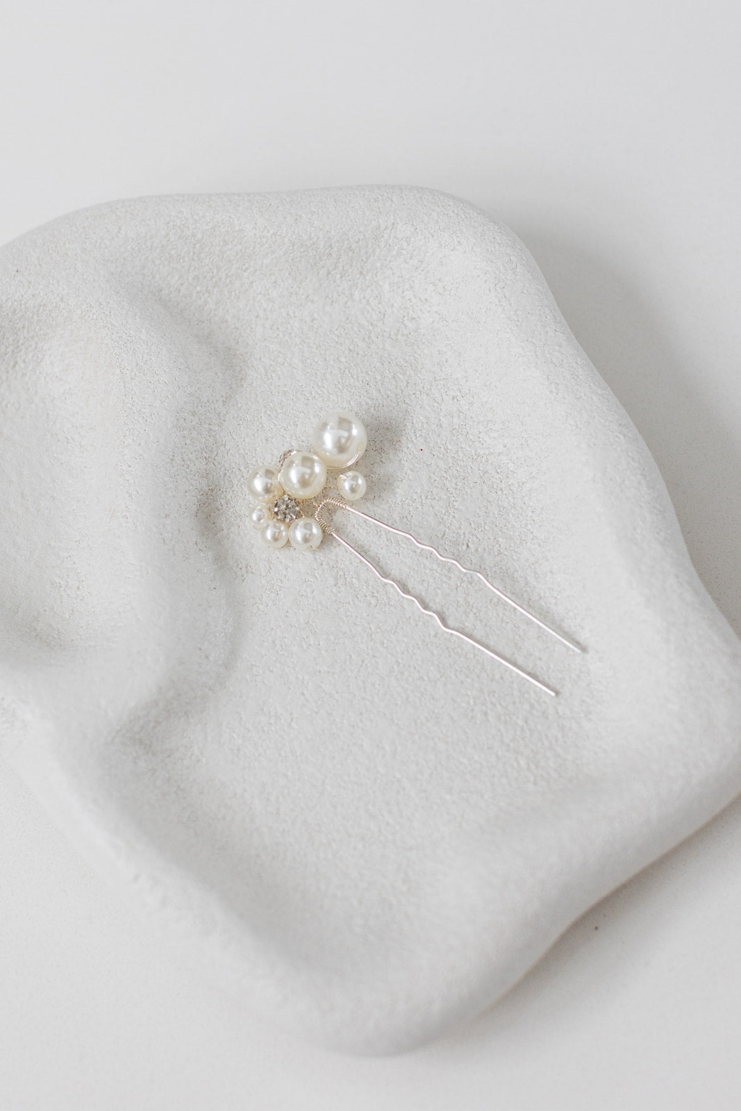 Buy Pippa - Pearl & Crystal Bridal Hair Pin online | The White Collection Australia