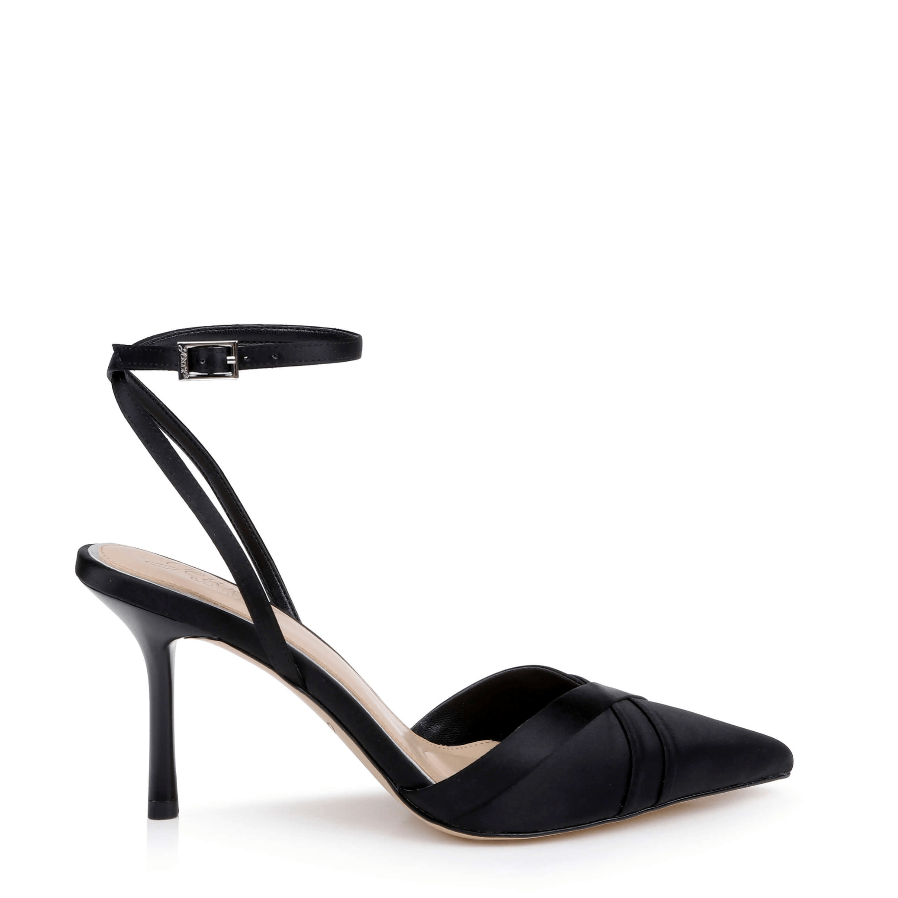 Buy Parklyn - Pointed Toe Ankle Strap Pump - Black online | The White Collection Australia