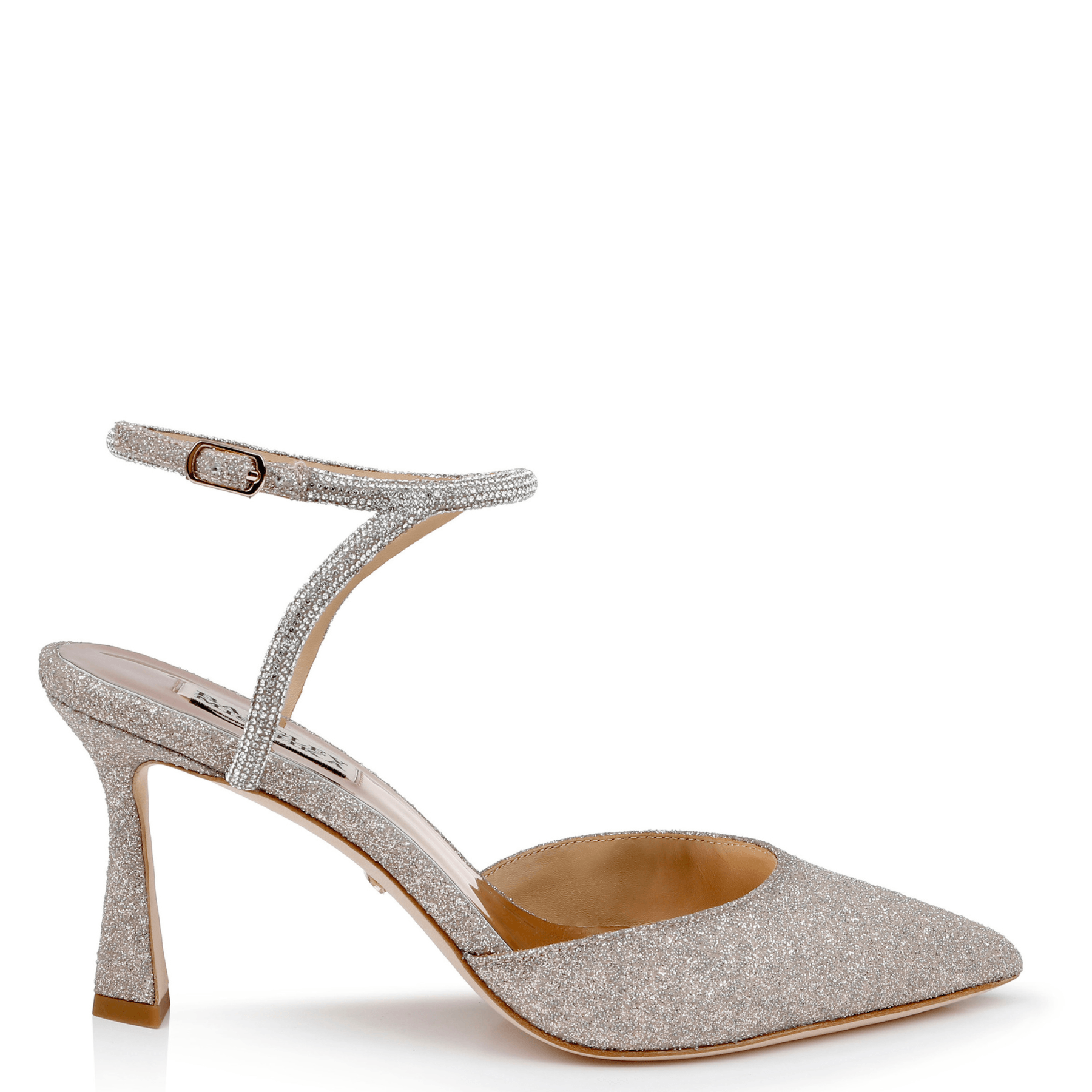 Buy Kamilah - Pointed Toe Stiletto - Champagne online | The White Collection Australia