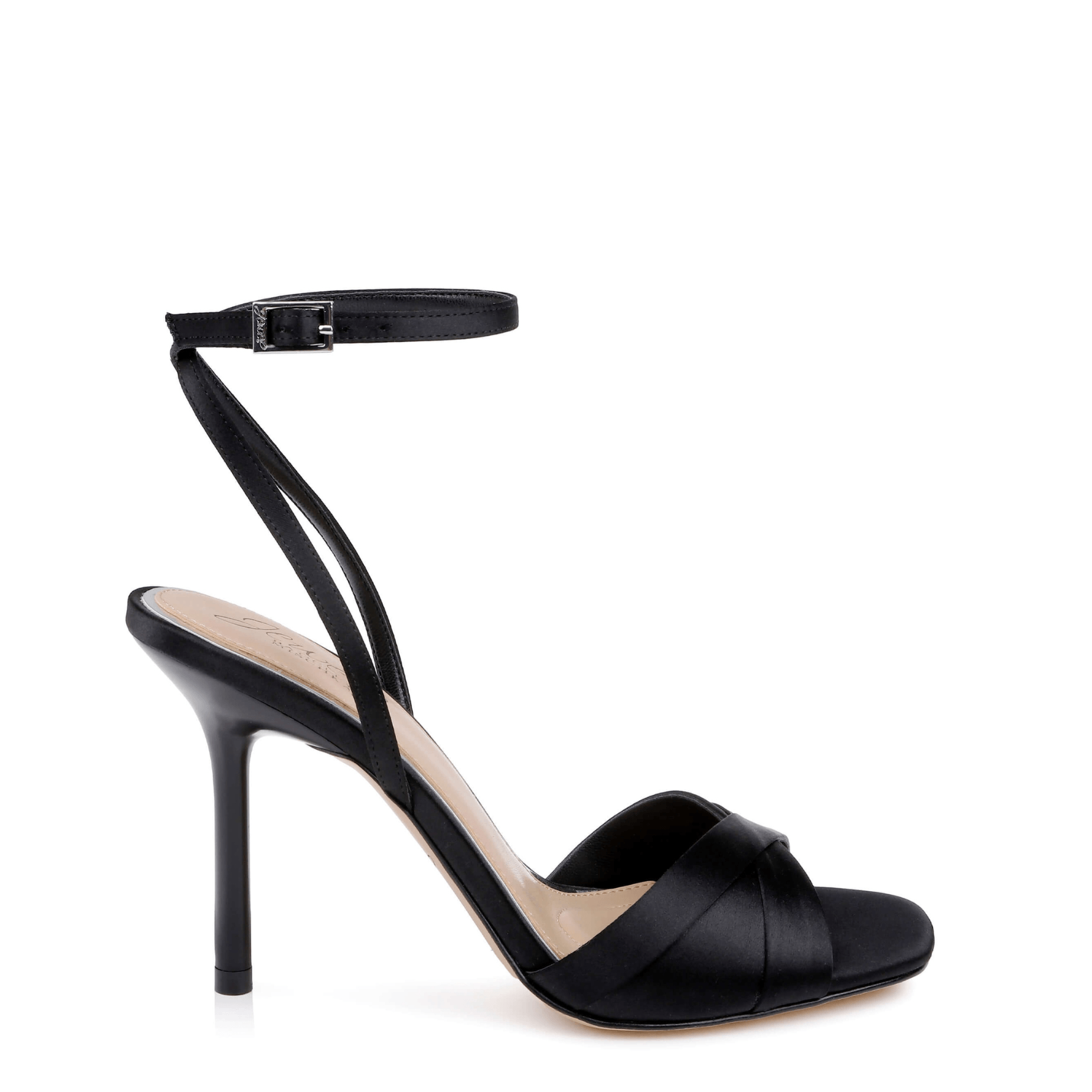 Buy Parisa - Cross Front Stiletto Sandals - Black online | The White Collection Australia