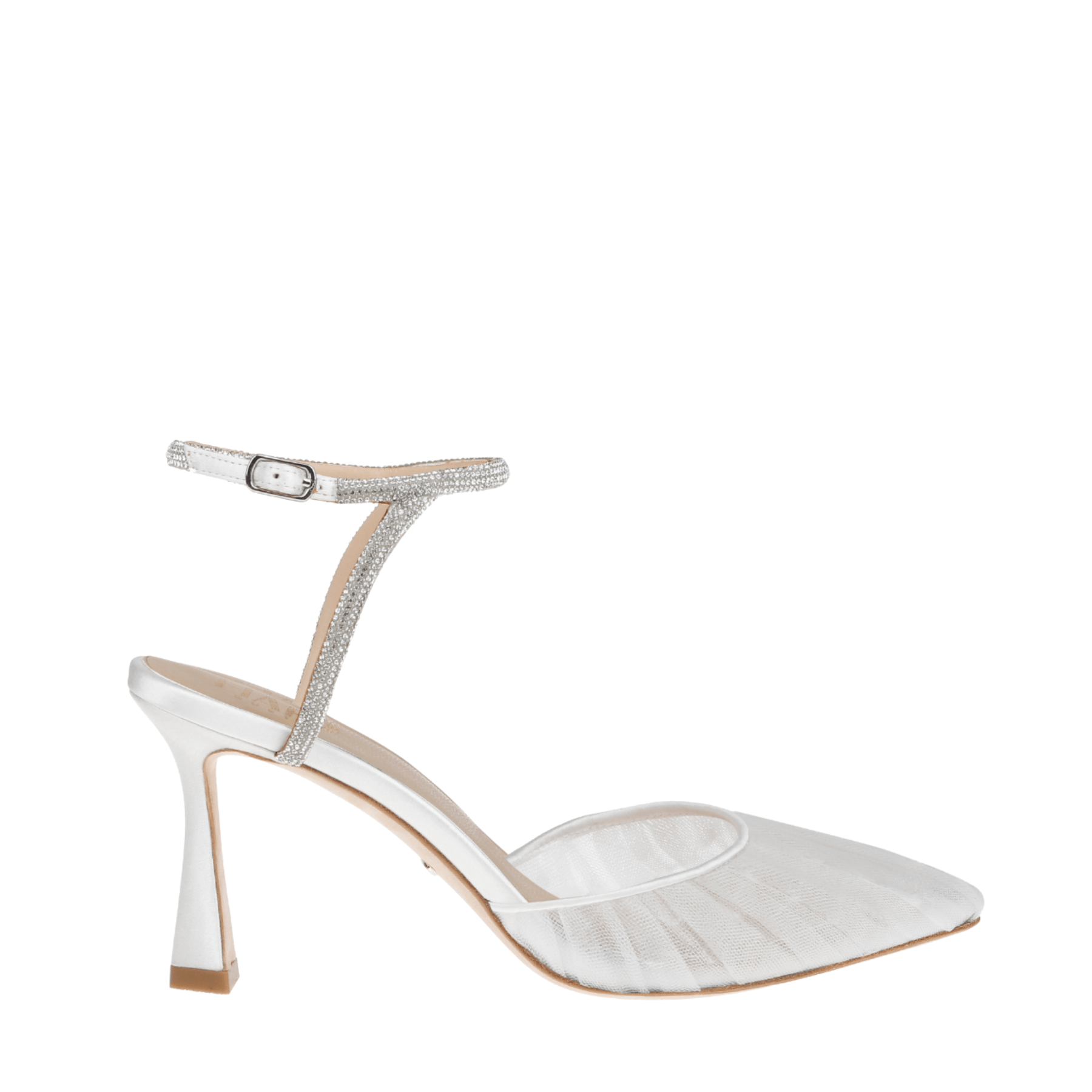 Buy Georgia Crystal - White Tulle Point with Crystal Strap online | The White Collection Australia