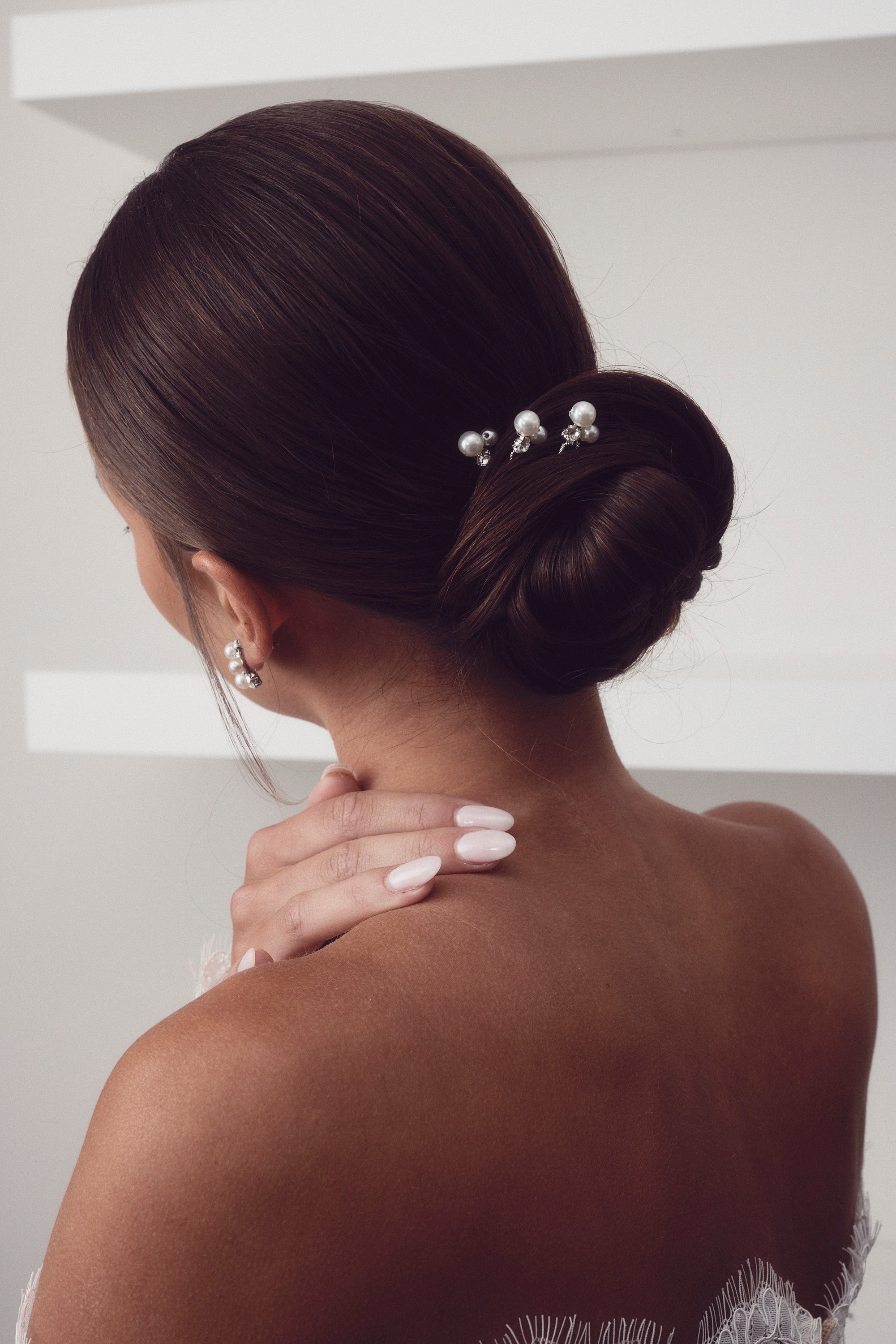 Blair - Mini Pearl & Crystal Bridal Hair Pins