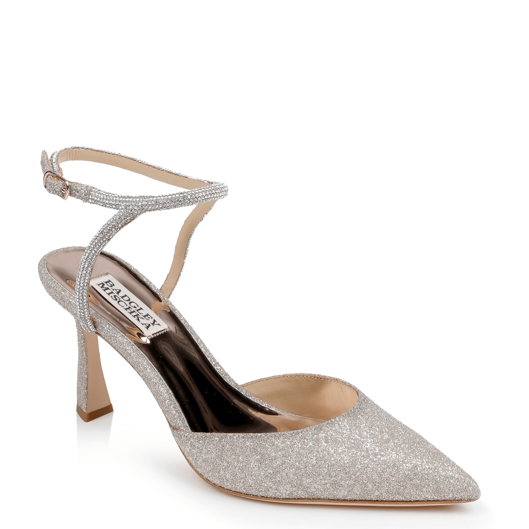 Buy Kamilah - Pointed Toe Stiletto - Champagne online | The White Collection Australia