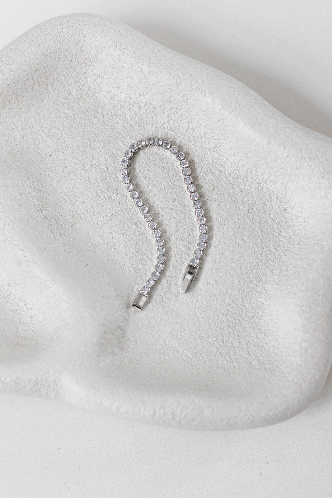 Buy Talia Tennis Bracelet - Classic Crystal Bridal Tennis Bracelet online | The White Collection Australia