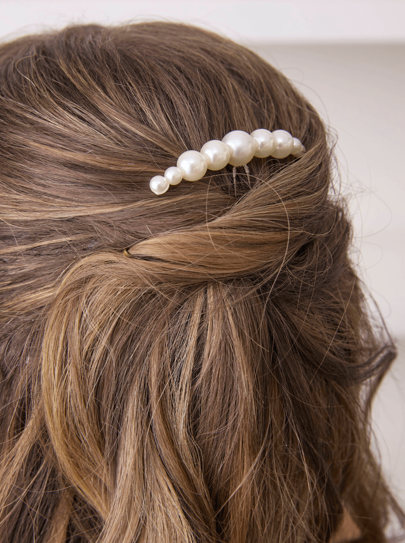Buy Mary - Pearl Bridal Hair Pin online | The White Collection Australia