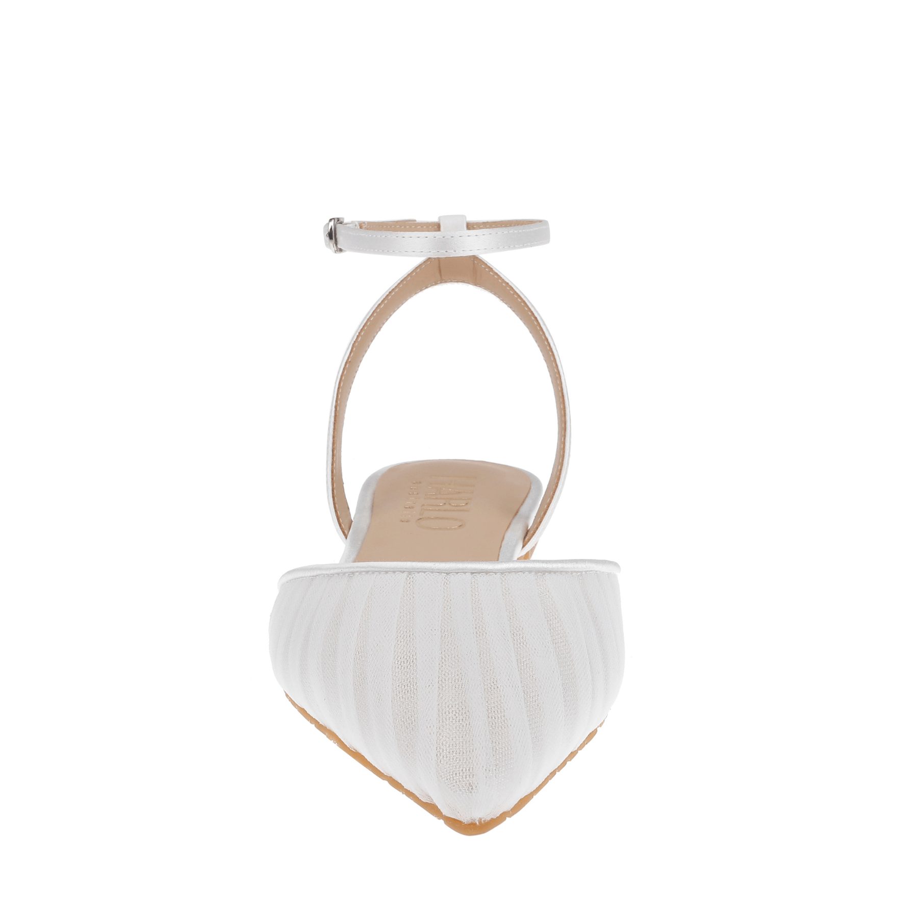 Buy Chanel Tulle - White Tulle Flats online | The White Collection Australia