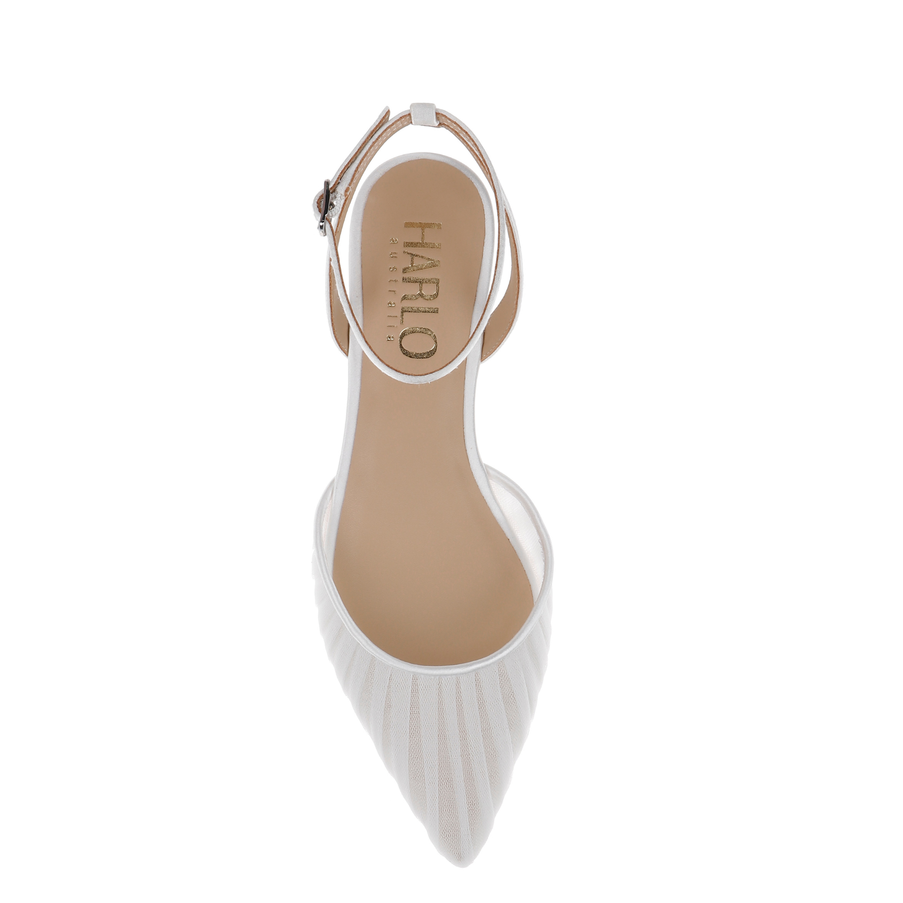 Chanel Tulle - White Tulle Flats