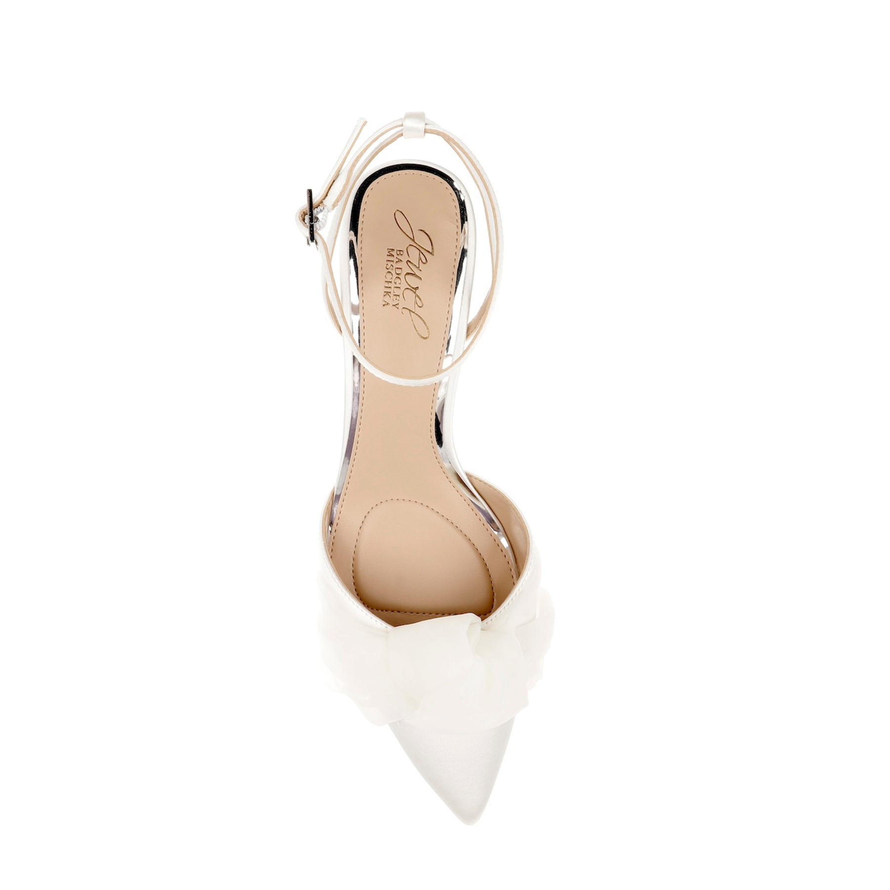 Favor - Pointed Toe Kitten Heels - Ivory