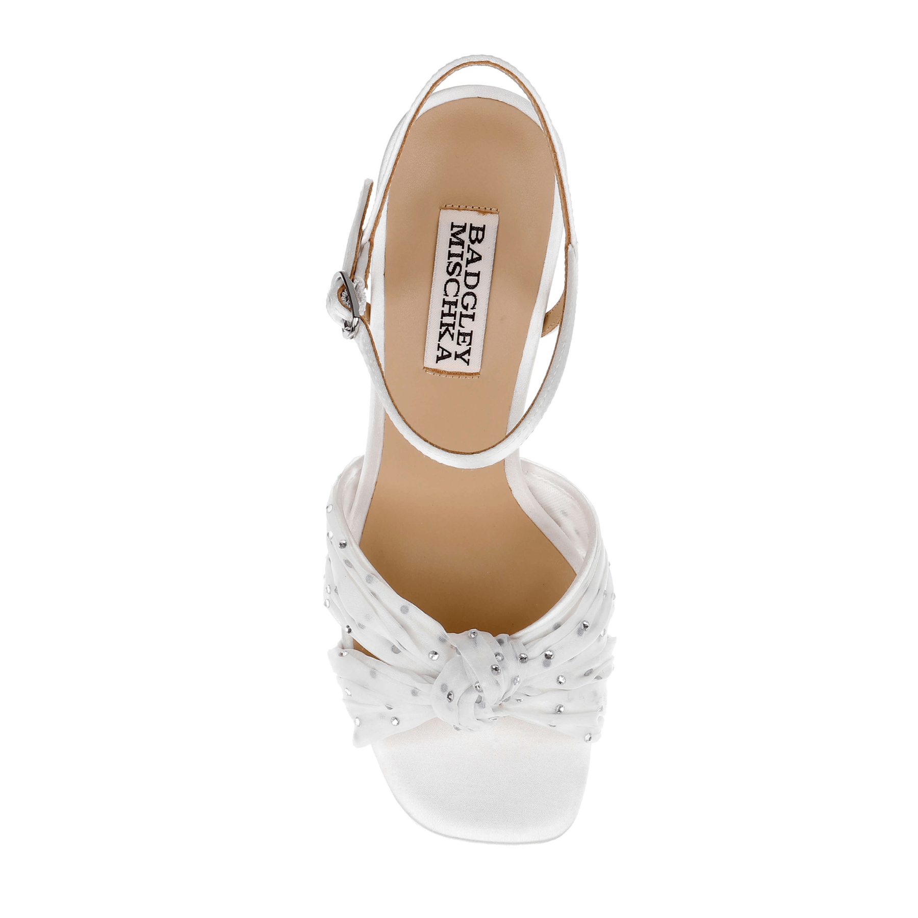 Buy Willabella - Crystal Embellished Platform Sandal - Soft White online | The White Collection Australia