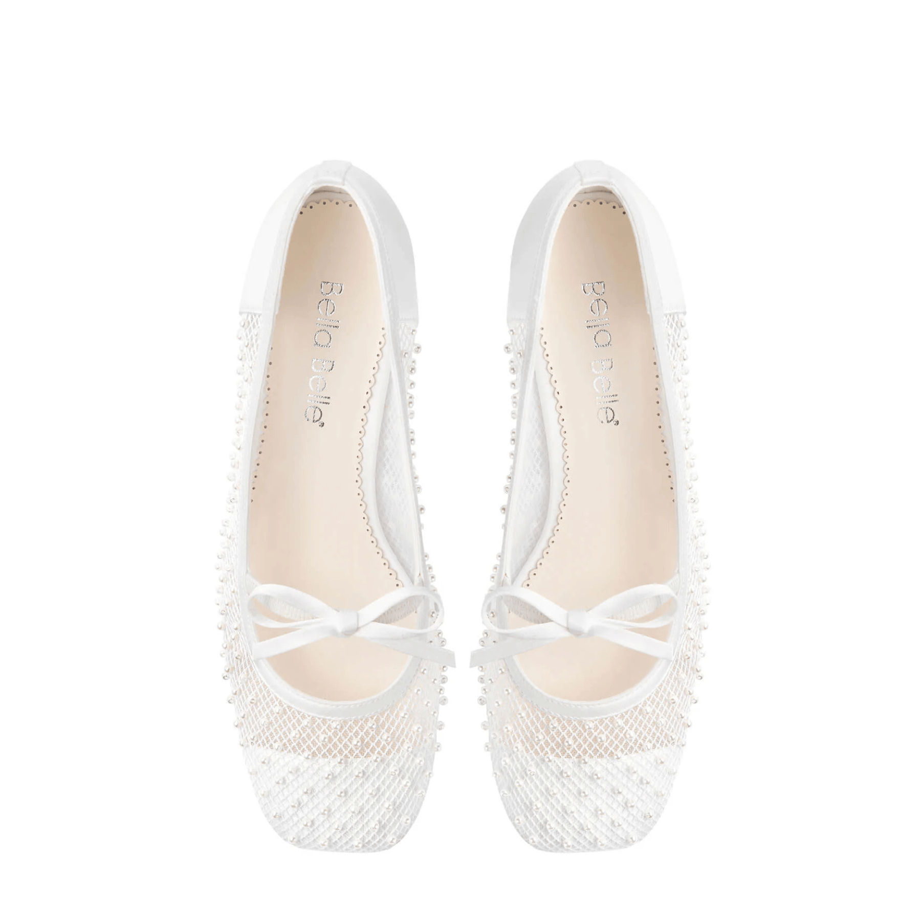 Buy Millie - Pearl Mary Jane Low Block Heels - Ivory online | The White Collection Australia