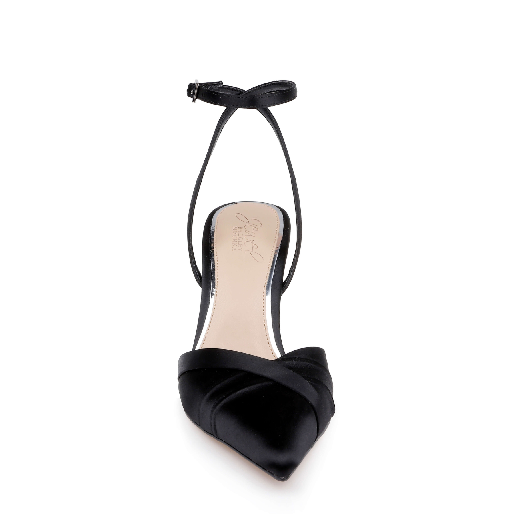 Parklyn - Pointed Toe Ankle Strap Pump - Black