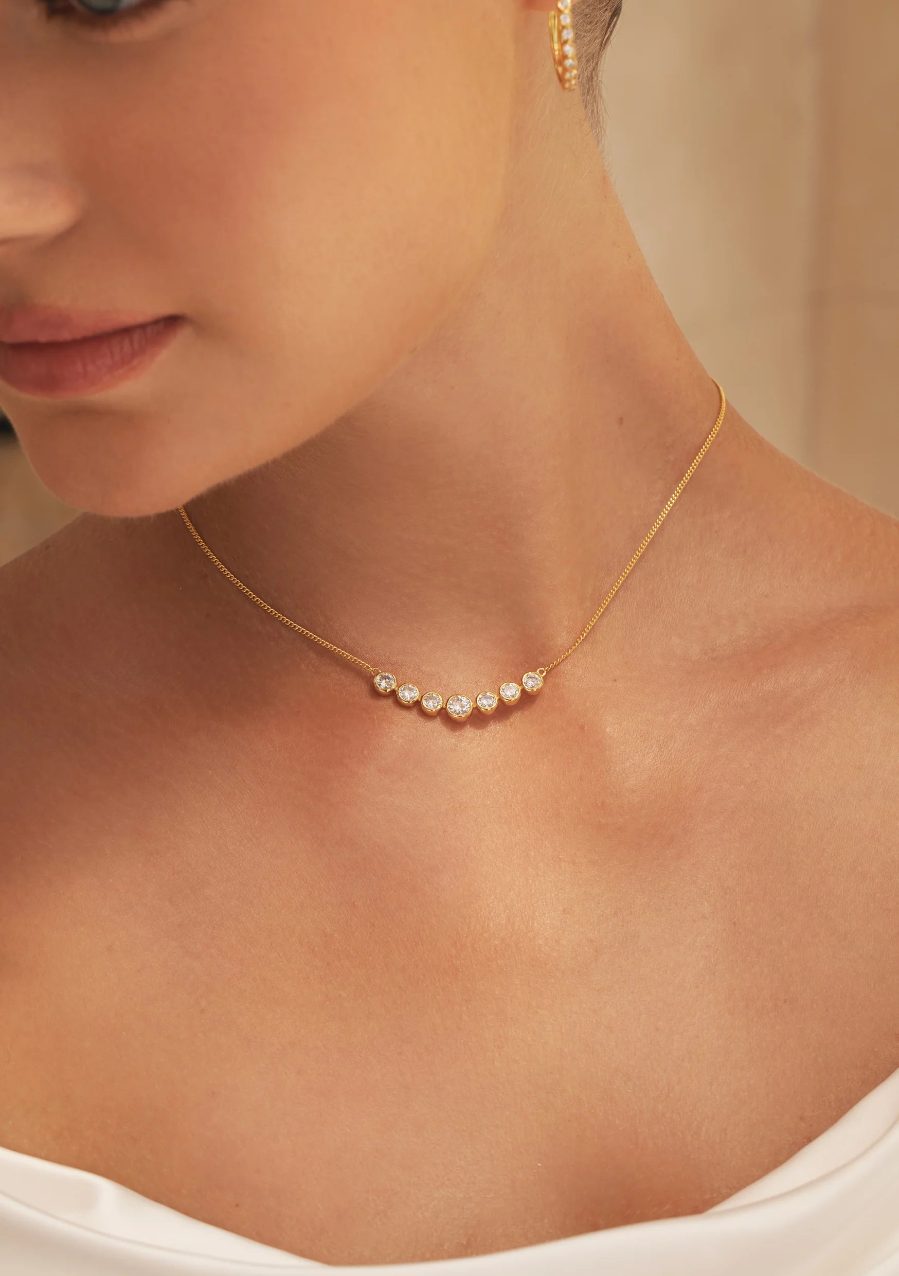 Buy Lola Knight - Arabella Necklace - 18K Gold online | The White Collection Australia