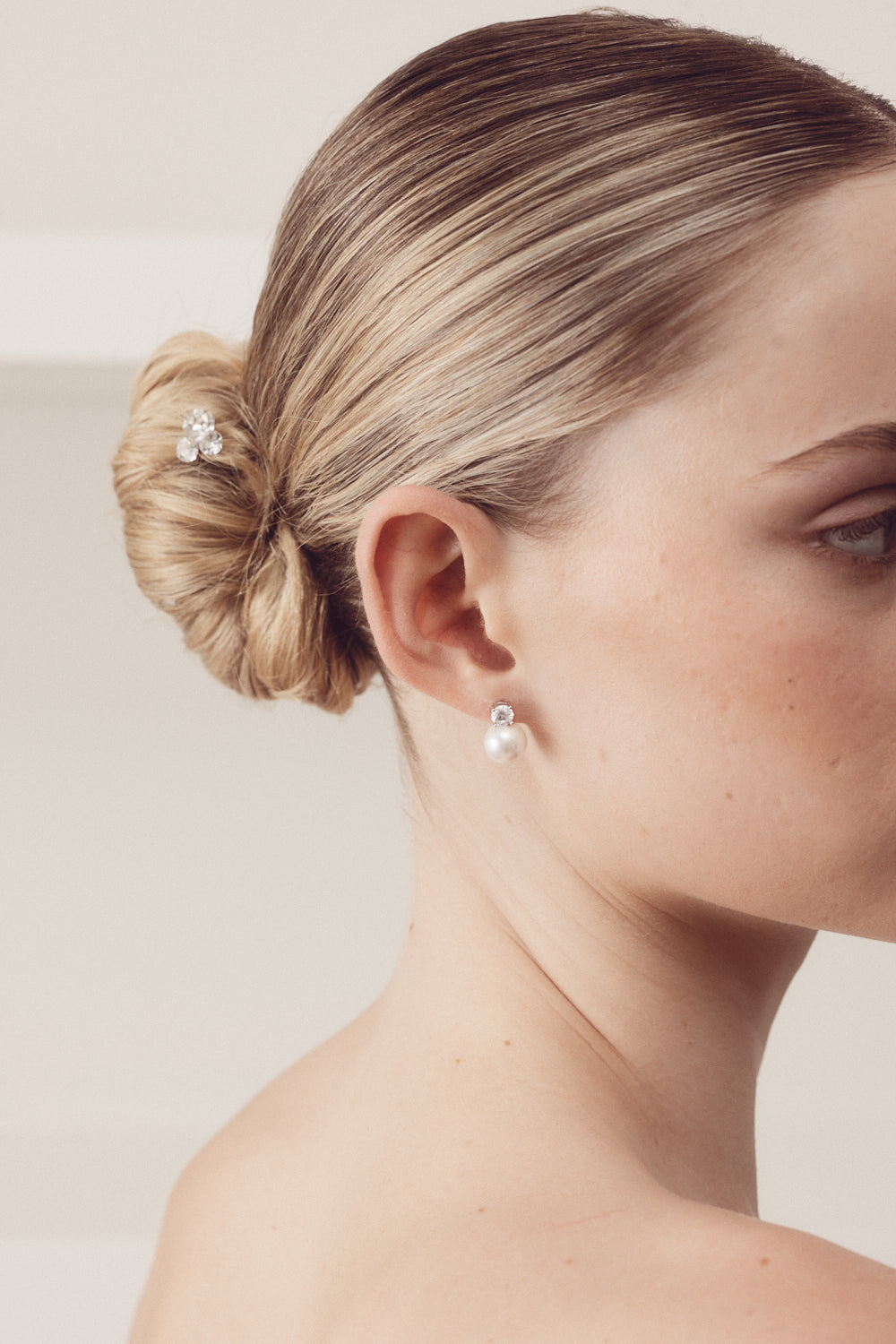 Aria - Bridal Crystal Hair Pin Trio