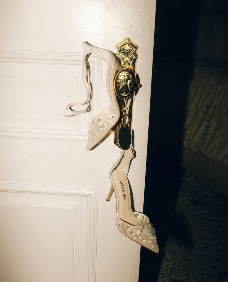 Eve - Ivory Butterfly Heels