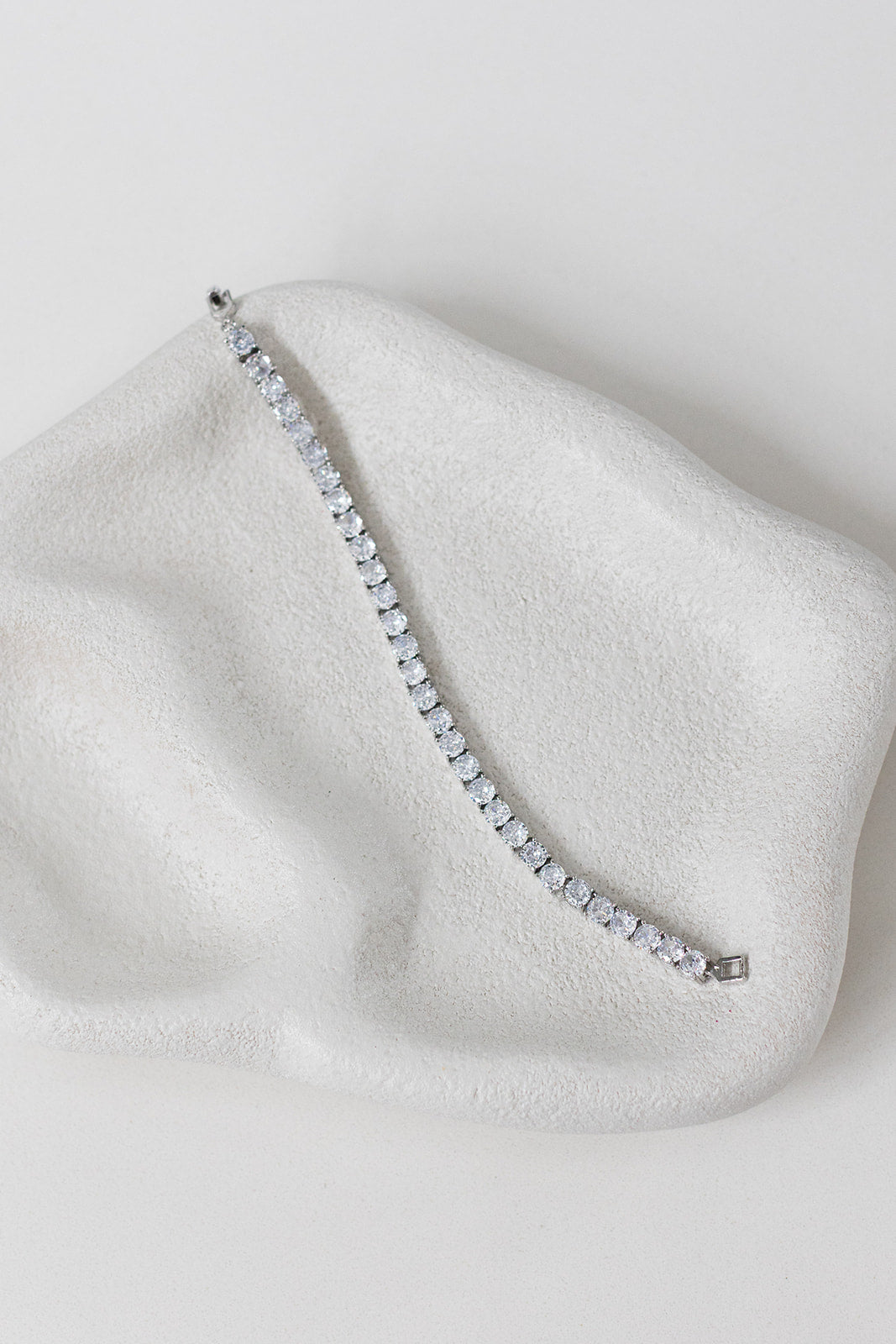 Buy Lizzie - Lovely Bridal Tennis Bracelet online | The White Collection Australia