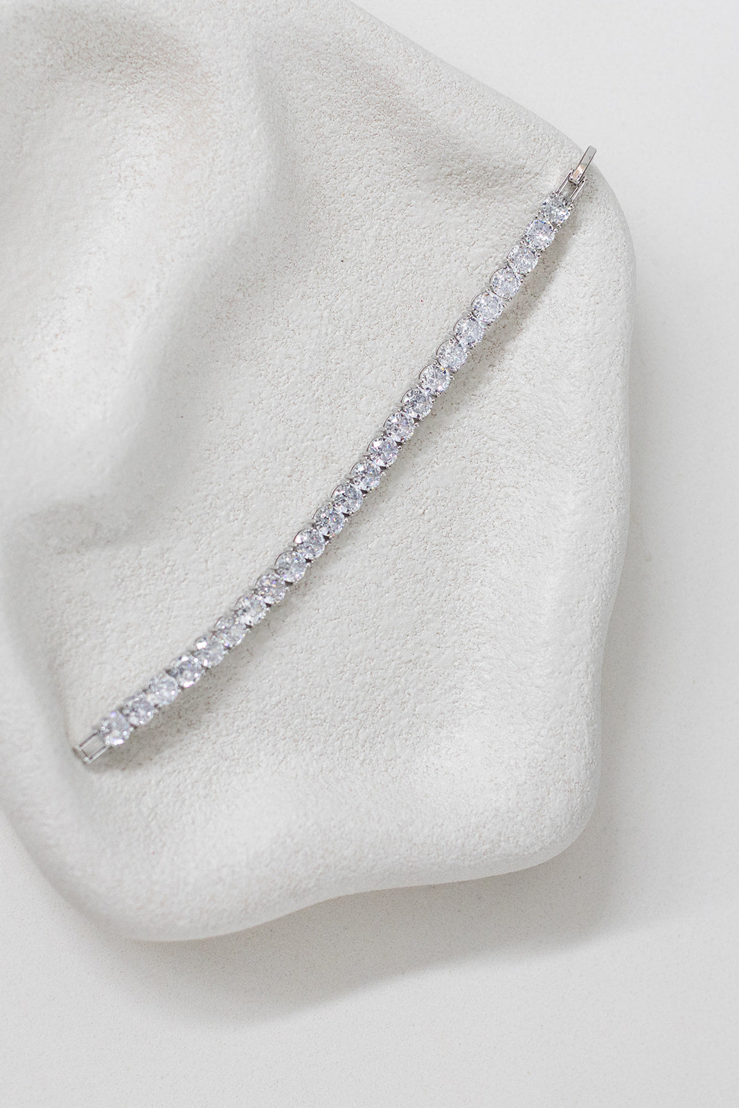 Buy Lizzie - Lovely Bridal Tennis Bracelet online | The White Collection Australia