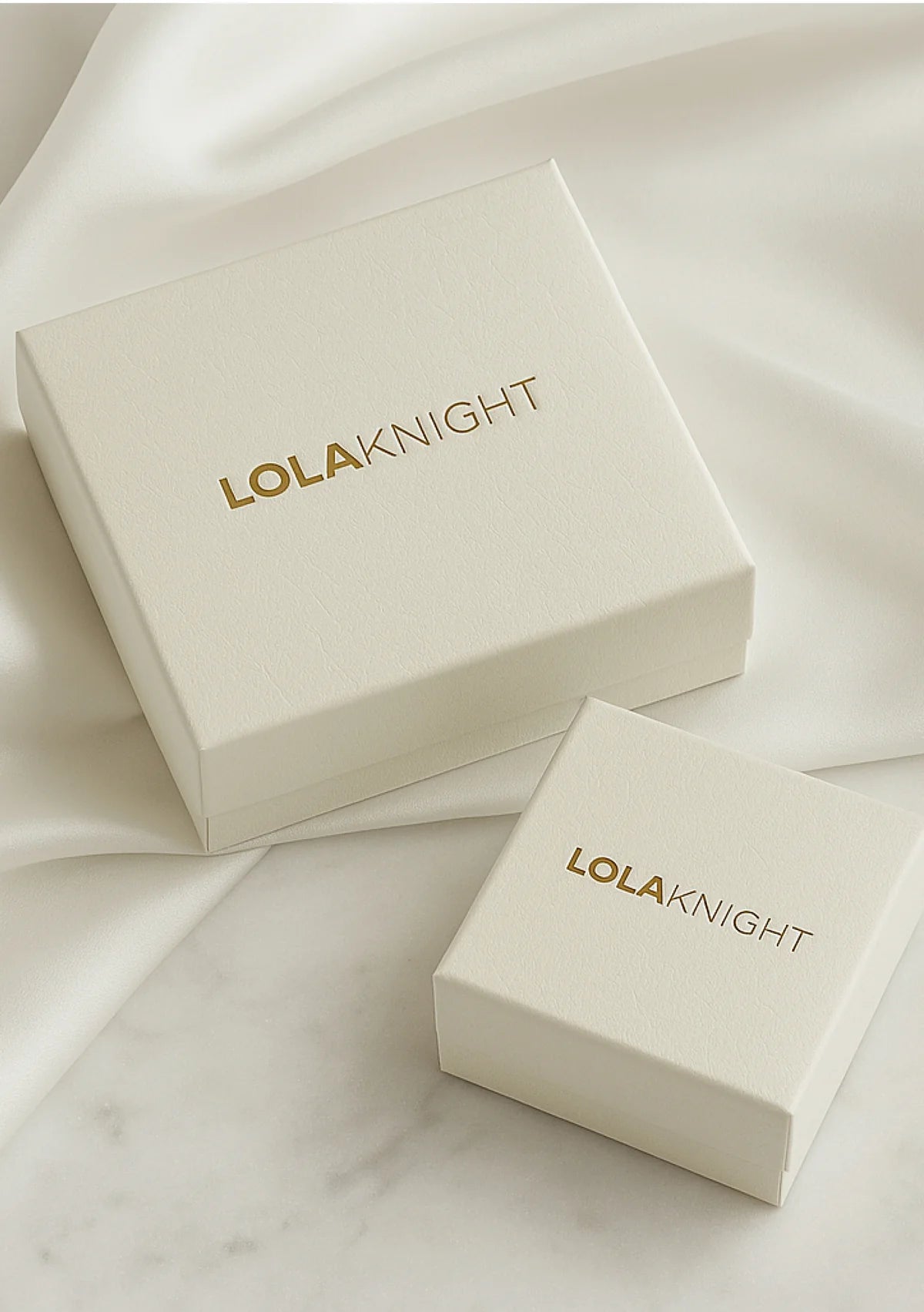Lola Knight - Paloma - Pearl & Emerald Cut Crystal Earrings - 18 CT Gold
