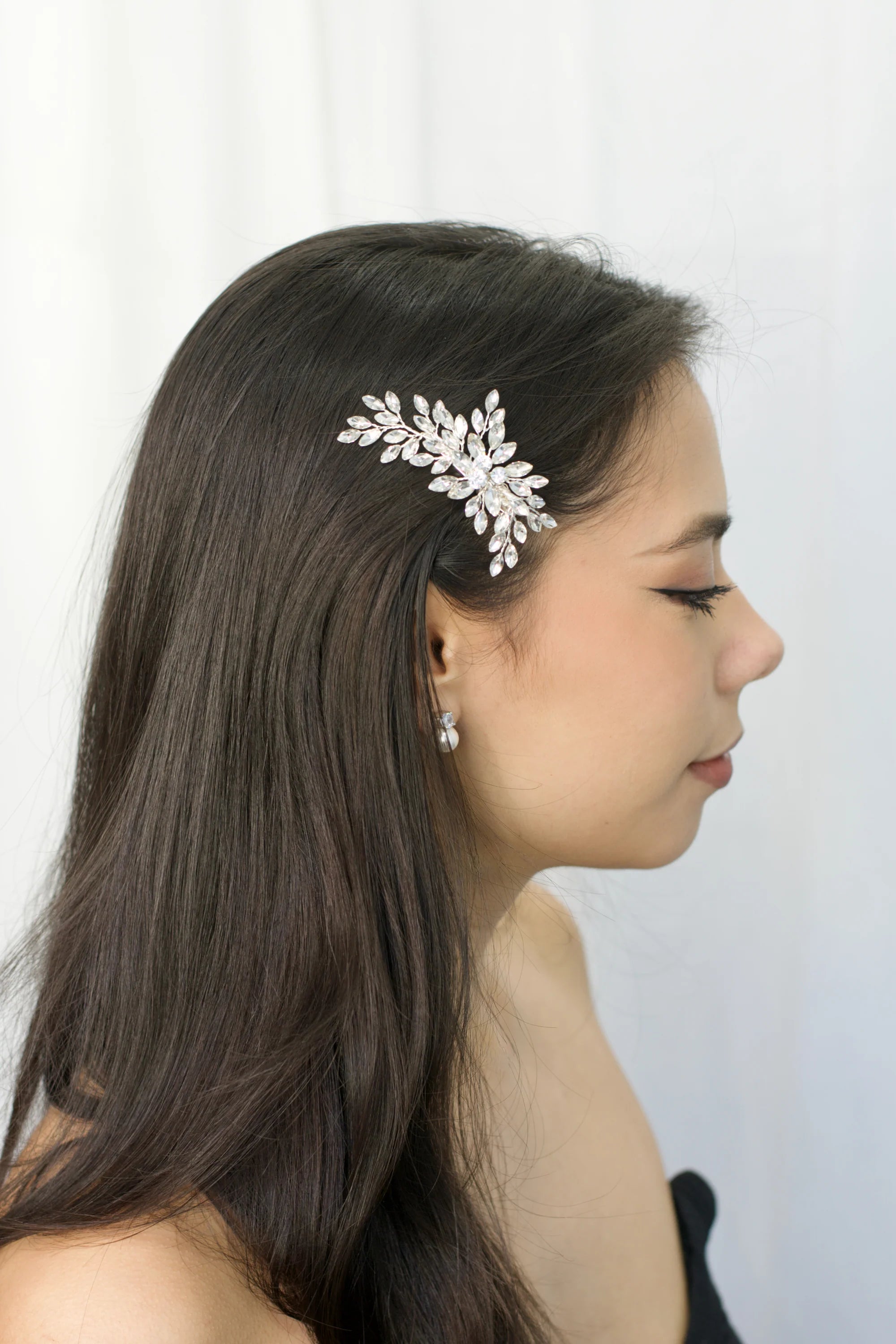 Buy Eliza - Marquise Crystal Bridal Hair Clip online | The White Collection Australia