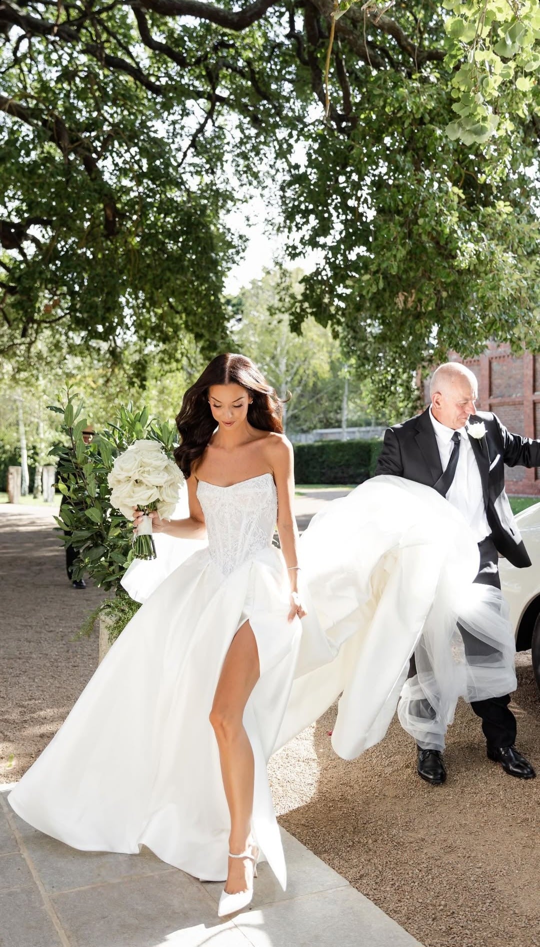 Kamilah - Pointed Toe Stiletto - White