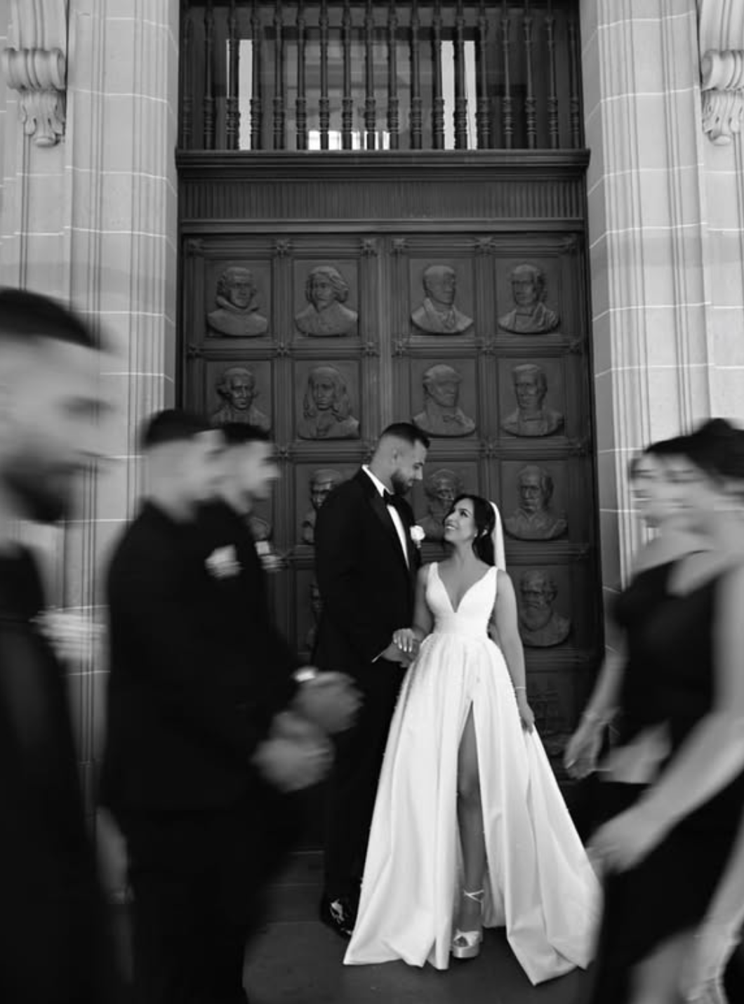 Serafina - Open Toe Platform Bridal Sandals