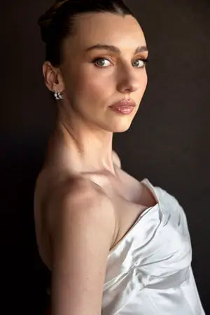 Buy Lola Knight - Sia - Crystal Bridal Hoop Earrings - Silver online | The White Collection Australia