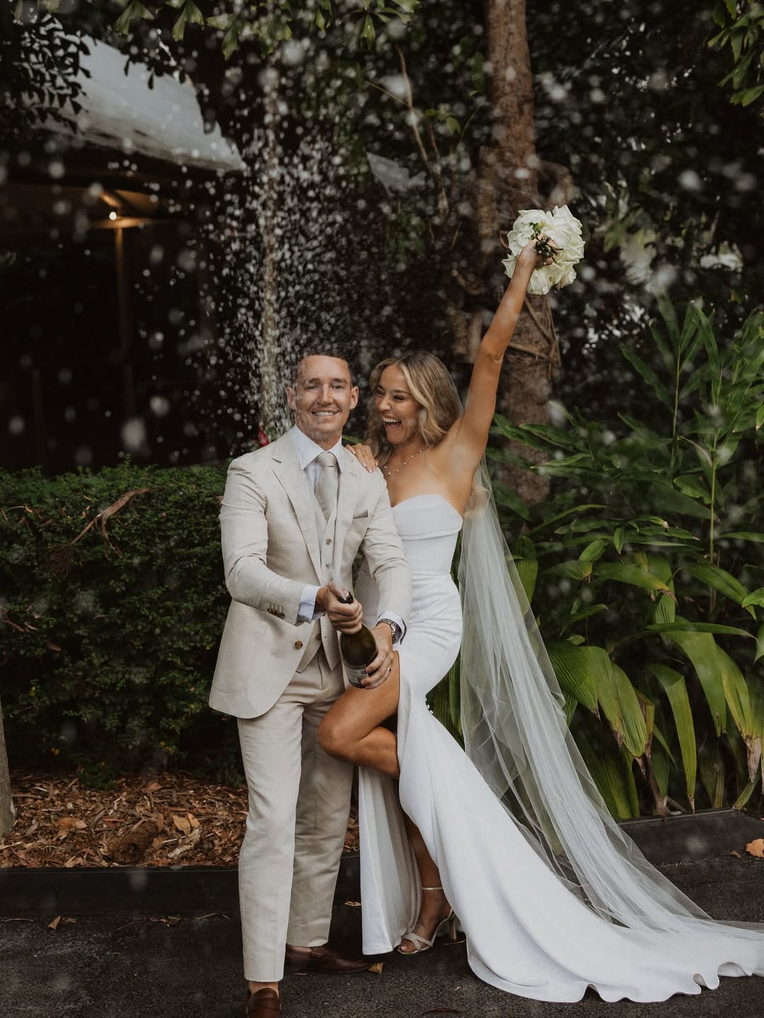 Noah - Open Toe Strappy Pearl High Heels - Ivory