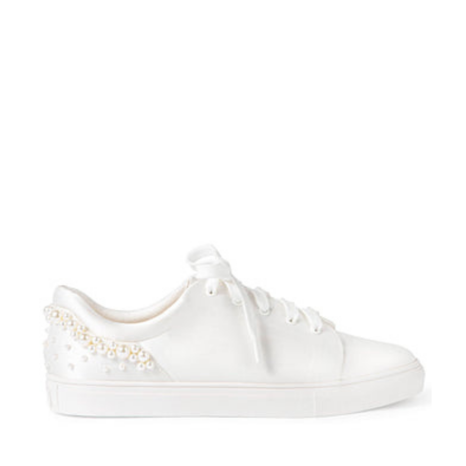 Tessa - Tessa Pearl Wedding Sneakers - Ivory