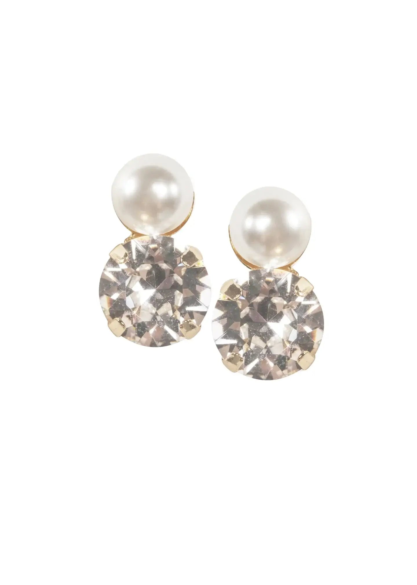 Buy Elizabeth Bower - Duet Mini Stud - Gold online | The White Collection Australia