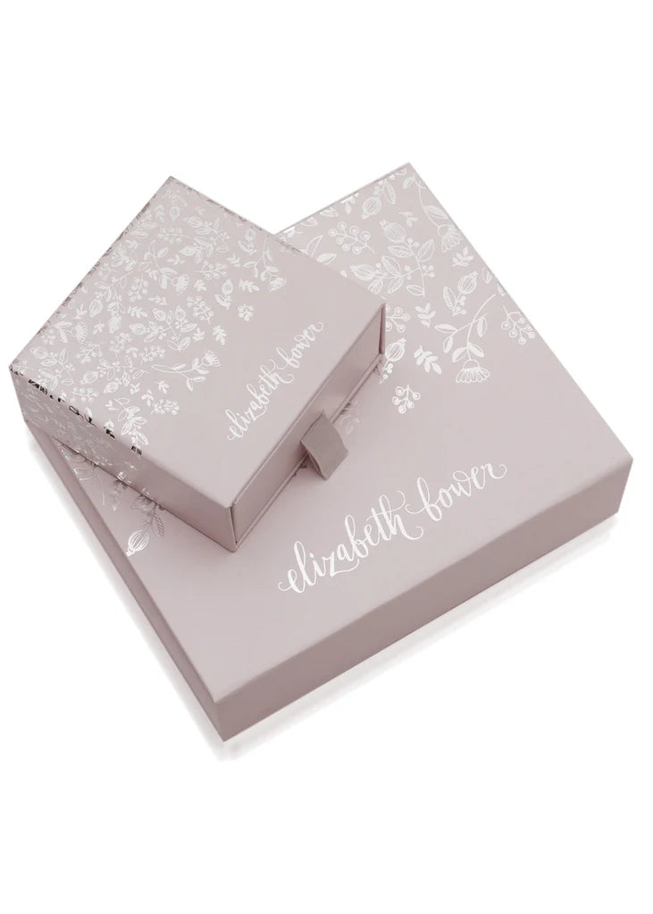 Elizabeth Bower - Eden Mini Cluster Crystal Stud - Gold