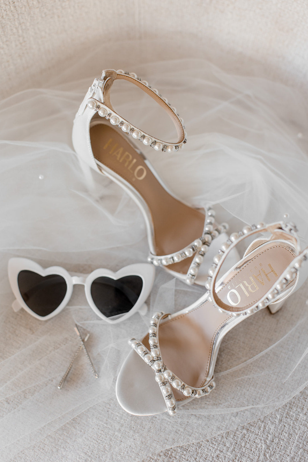 Buy Stella - White Love Heart Sunglasses online | The White Collection Australia