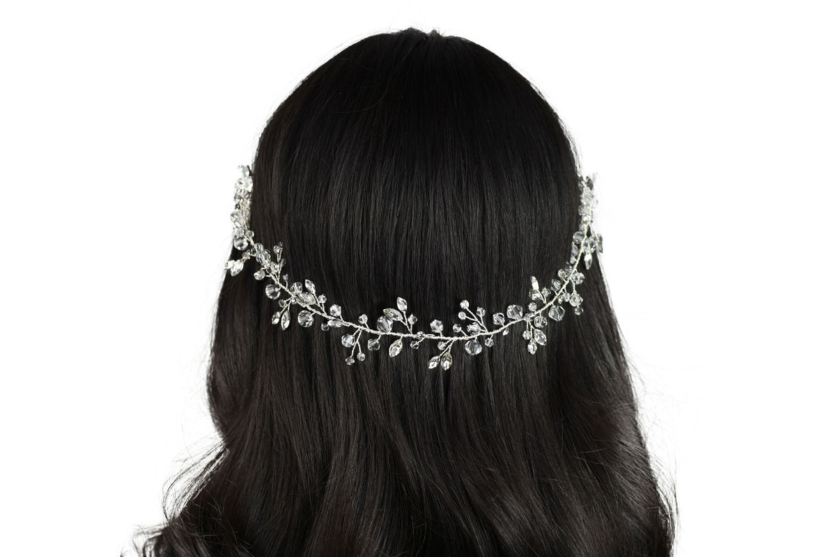 Buy Cleo - Crystal Bridal Hair Vine online | The White Collection Australia