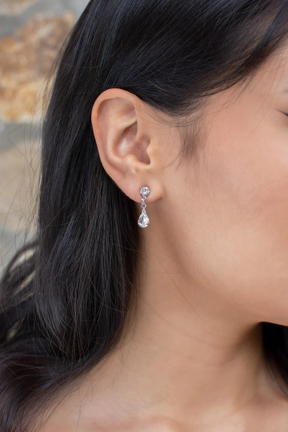 Buy Alice - Stunning Swarovski Crystal Bridal Earrings online | The White Collection Australia