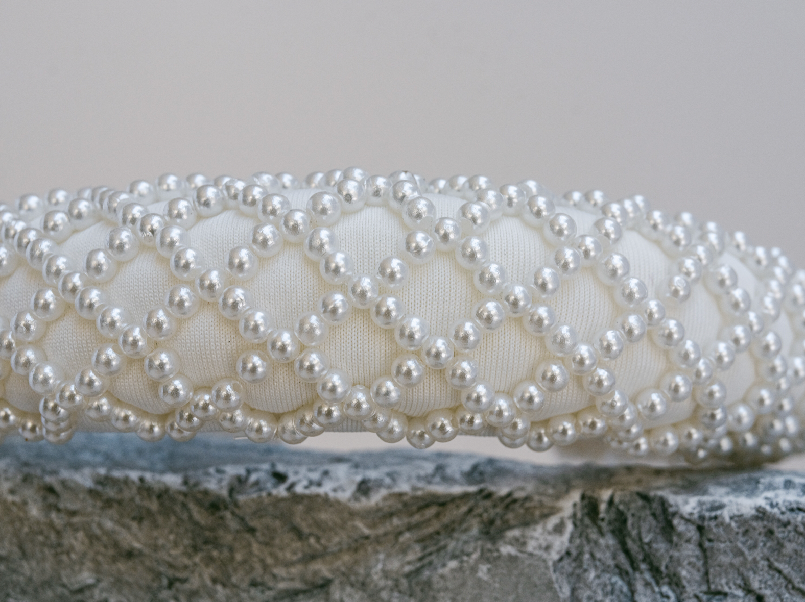 Buy Aurora - Classic Style Pearl Bridal Headband online | The White Collection Australia