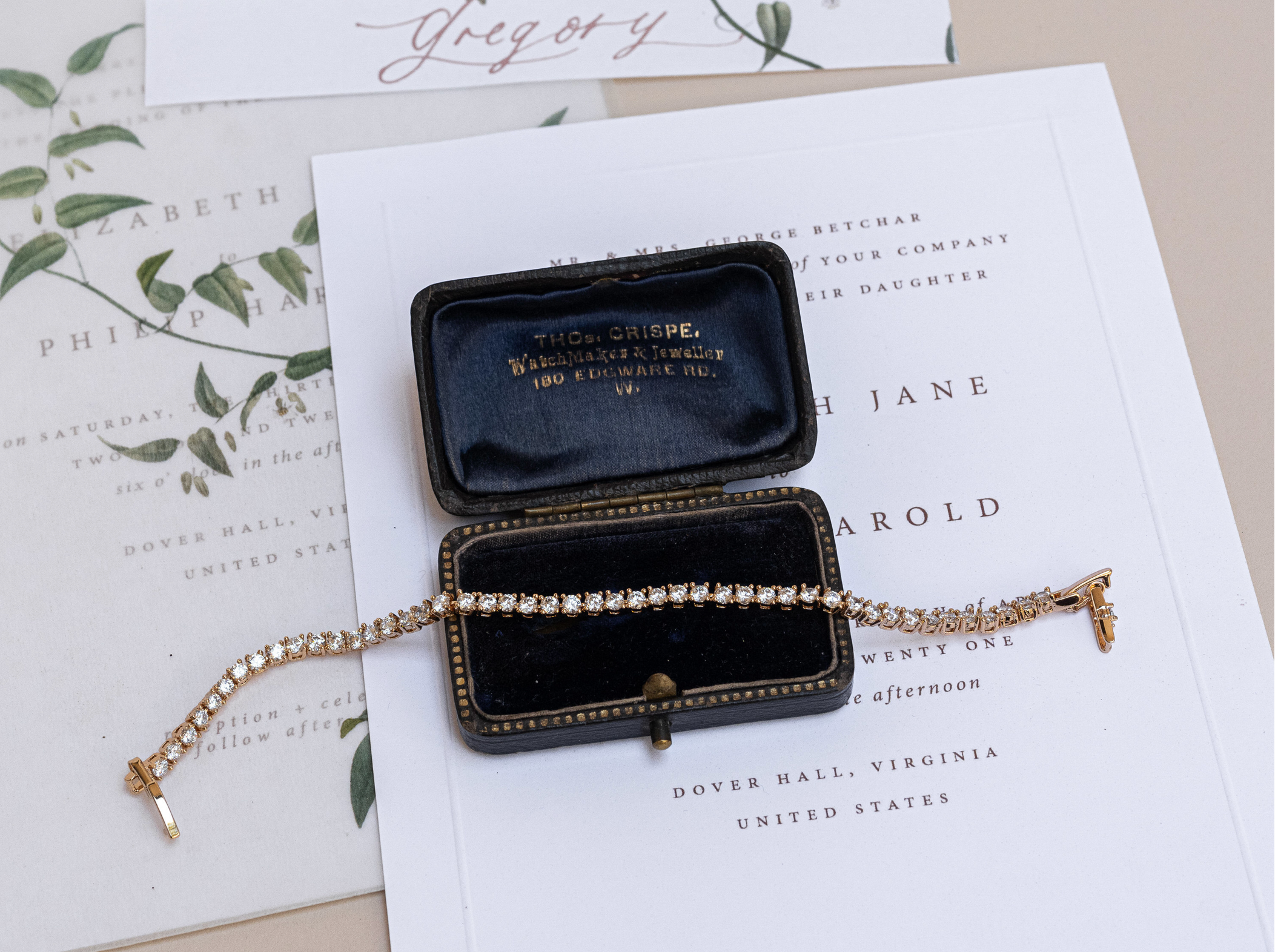 Lizzie - Lovely Bridal Tennis Bracelet
