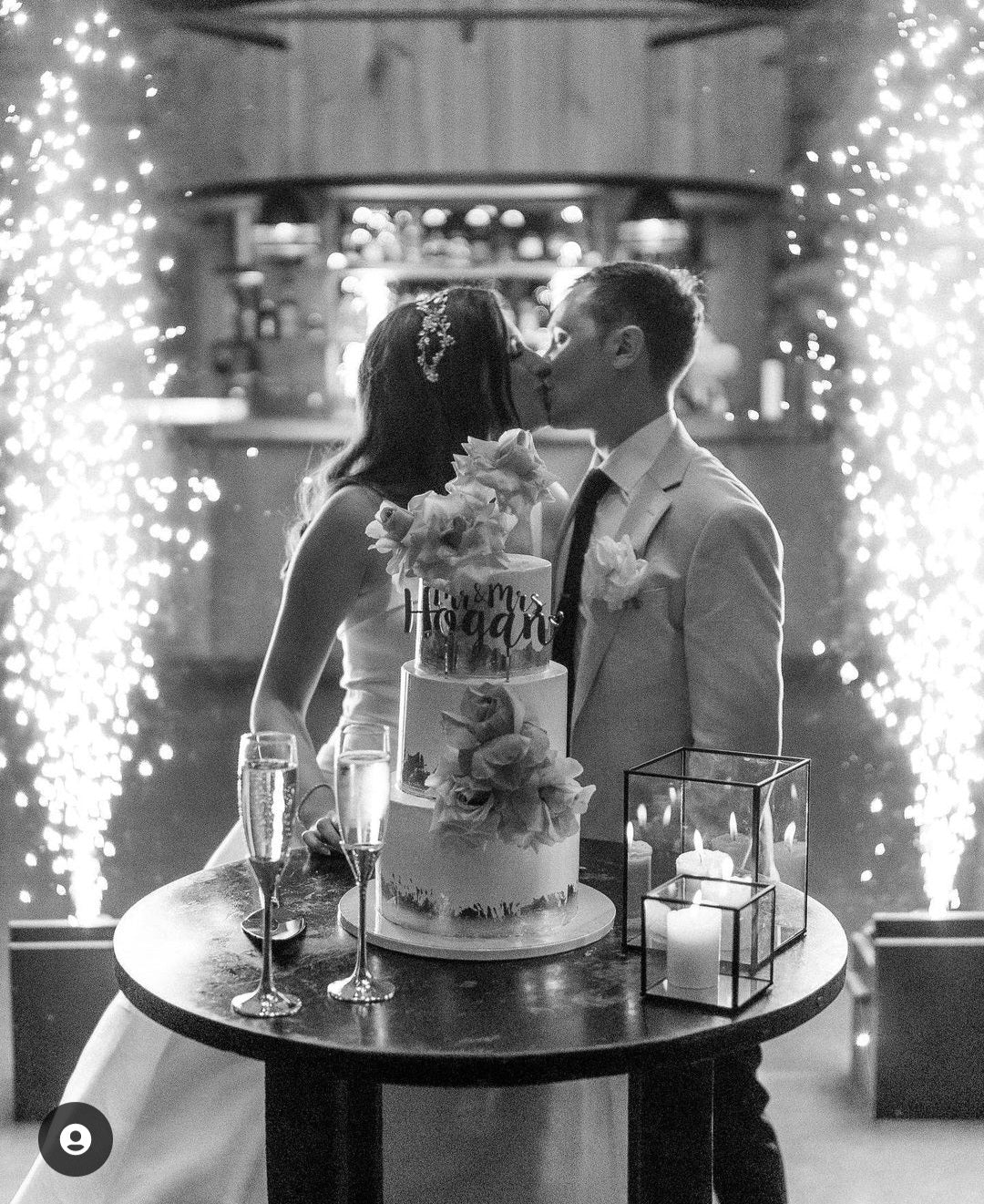 Carmella - Twin Row Mixed Bridal Hair Vine