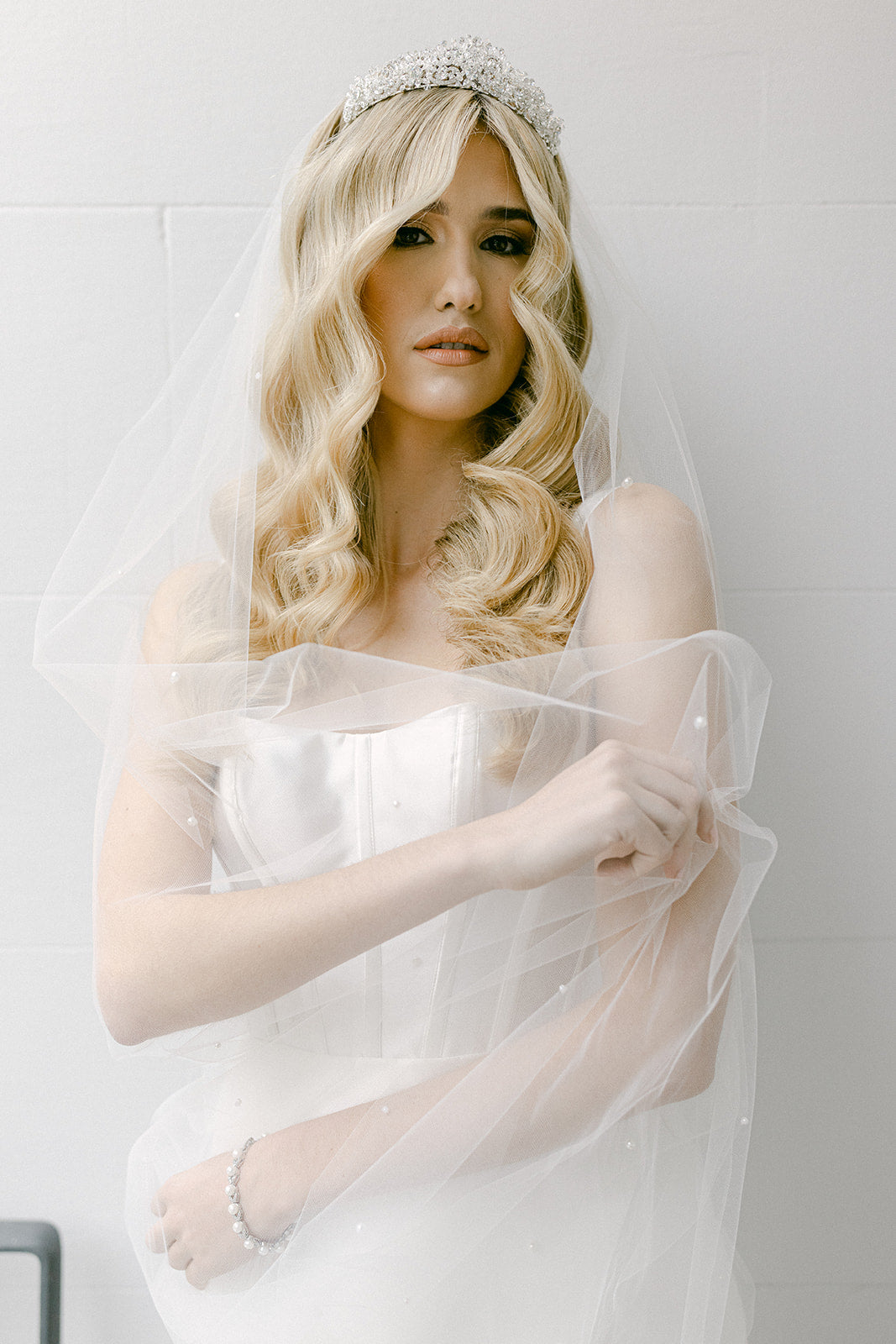 Buy Simone - Freshwater Pearl Bridal Bracelet online | The White Collection Australia