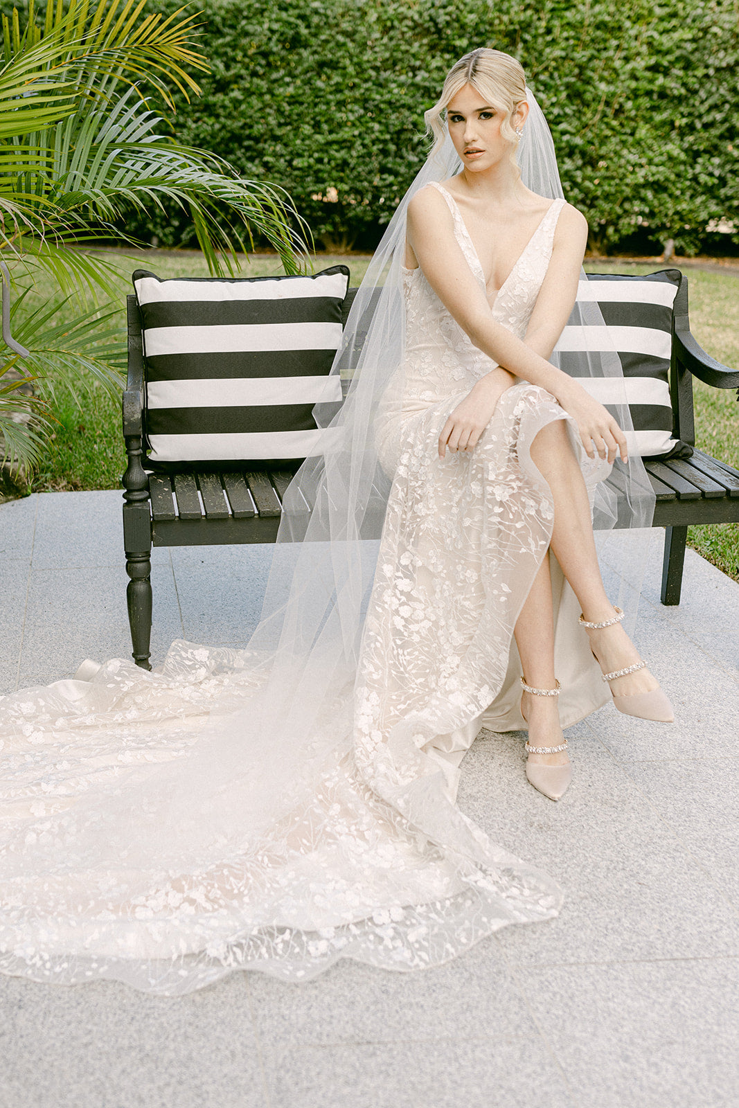 Florence Italian Tulle Raw Edge Veil