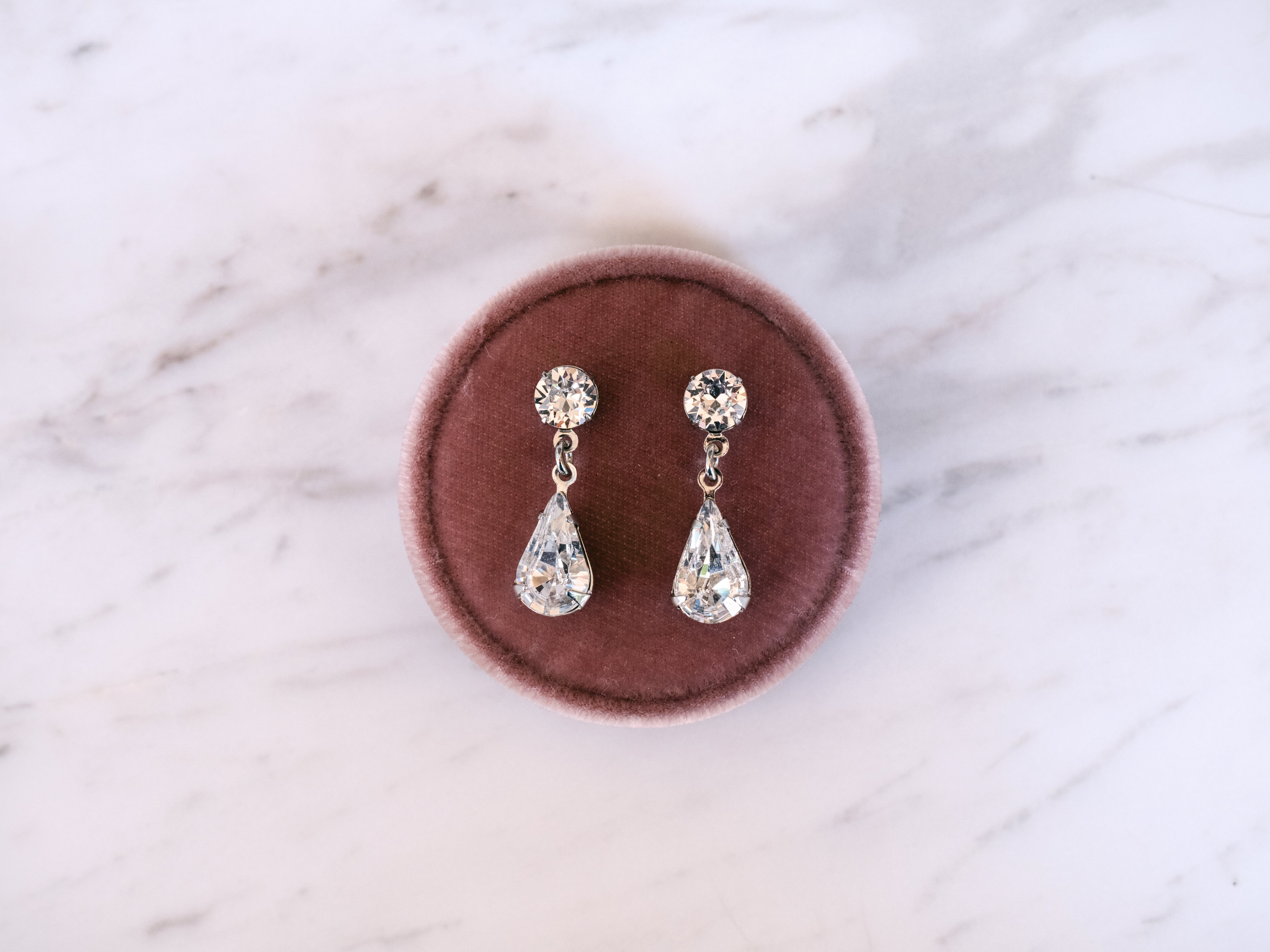 Buy Alice - Stunning Swarovski Crystal Bridal Earrings online | The White Collection Australia