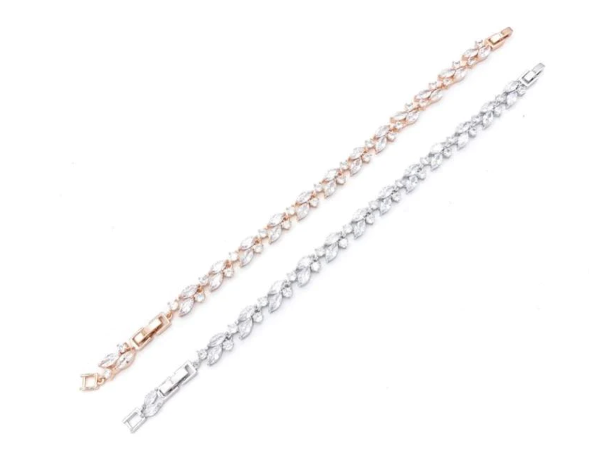 Buy Sabrina - Unique Crystal Bridal Bracelet online | The White Collection Australia