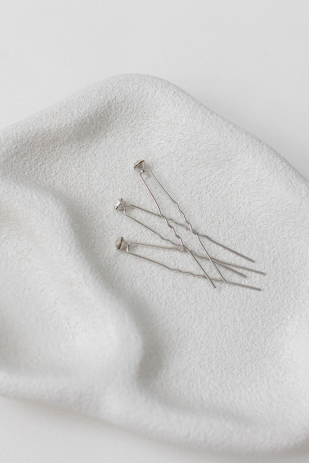 Aria - Bridal Crystal Hair Pin Trio