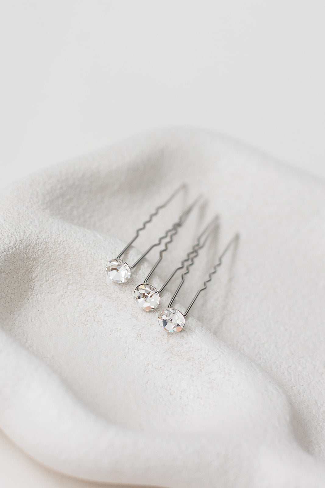 Aria - Bridal Crystal Hair Pin Trio