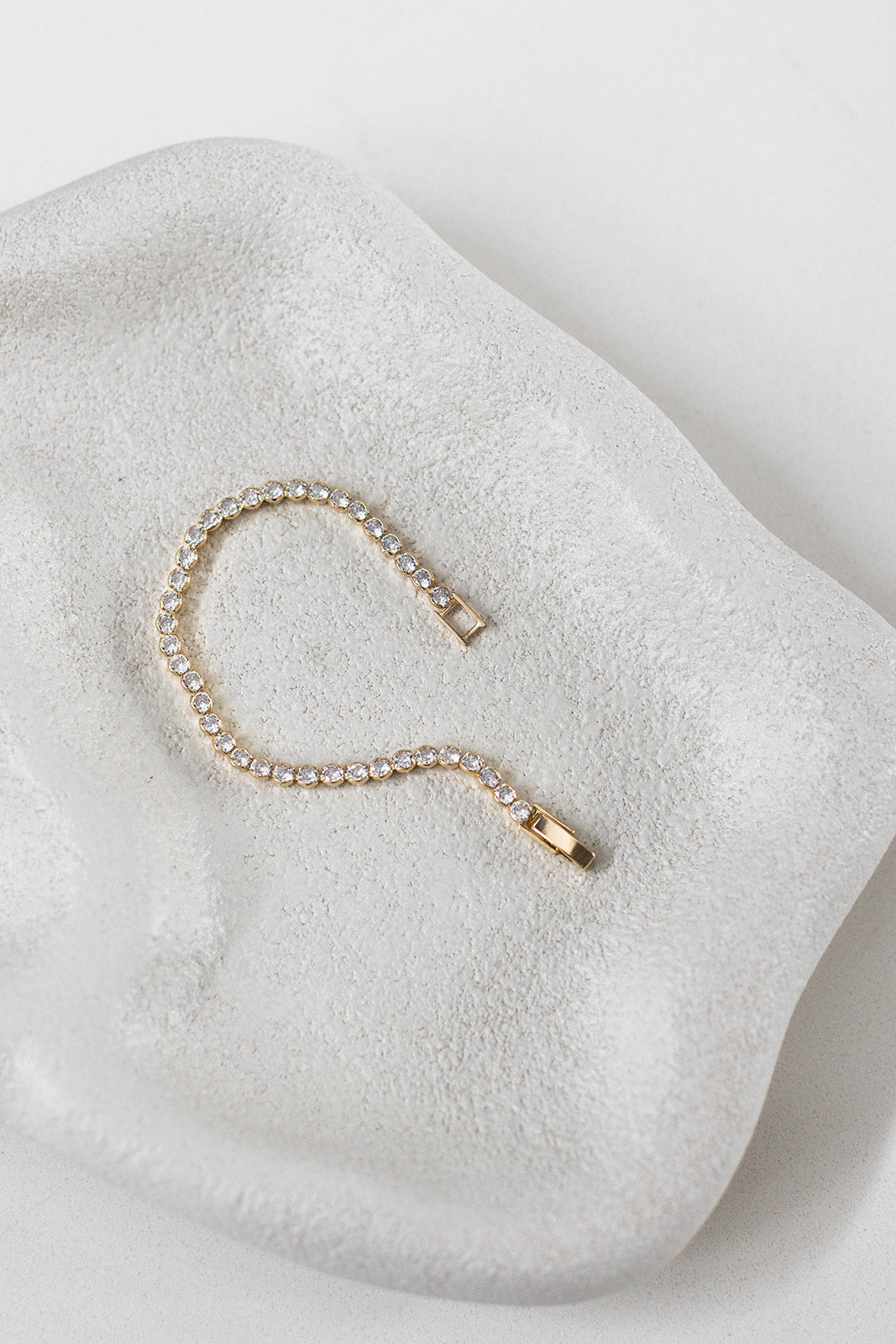 Buy Talia Tennis Bracelet - Classic Crystal Bridal Tennis Bracelet online | The White Collection Australia