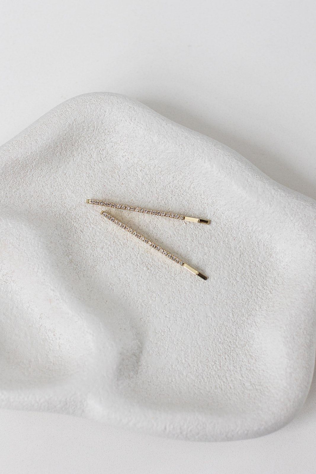 Buy Simple Crystal Bridal Hair Pins online | The White Collection Australia
