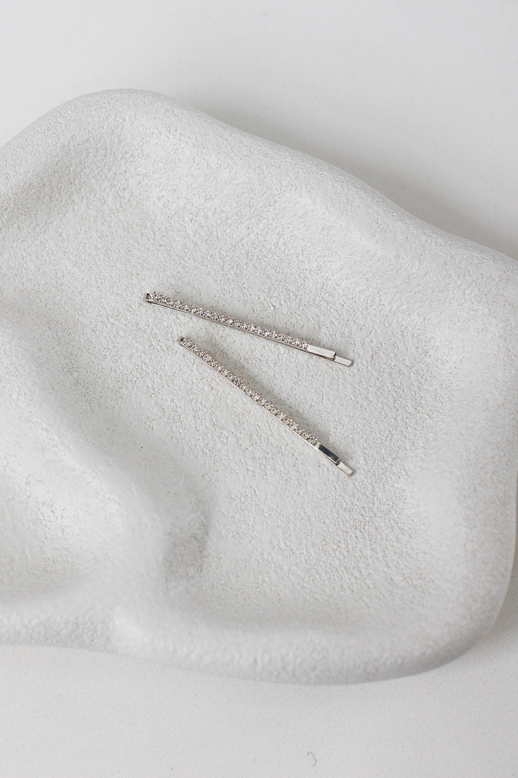 Buy Simple Crystal Bridal Hair Pins online | The White Collection Australia