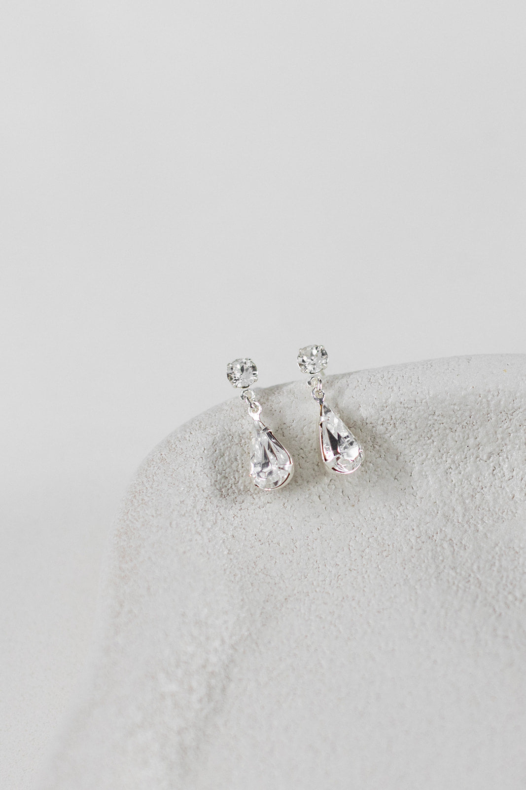 Buy Alice - Stunning Swarovski Crystal Bridal Earrings online | The White Collection Australia