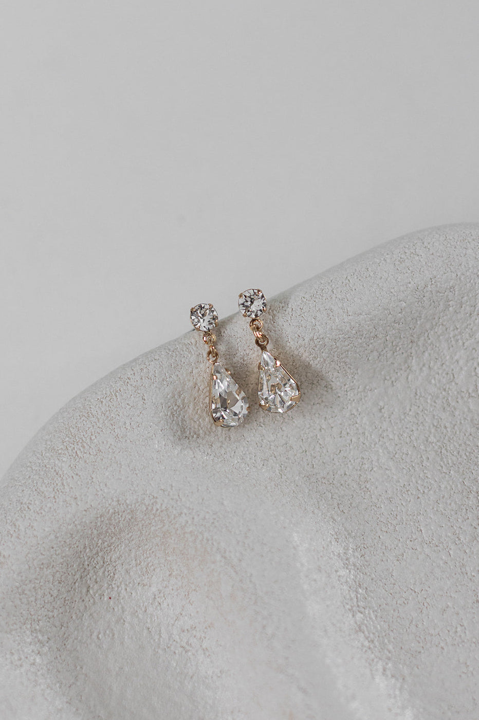 Buy Alice - Stunning Swarovski Crystal Bridal Earrings online | The White Collection Australia