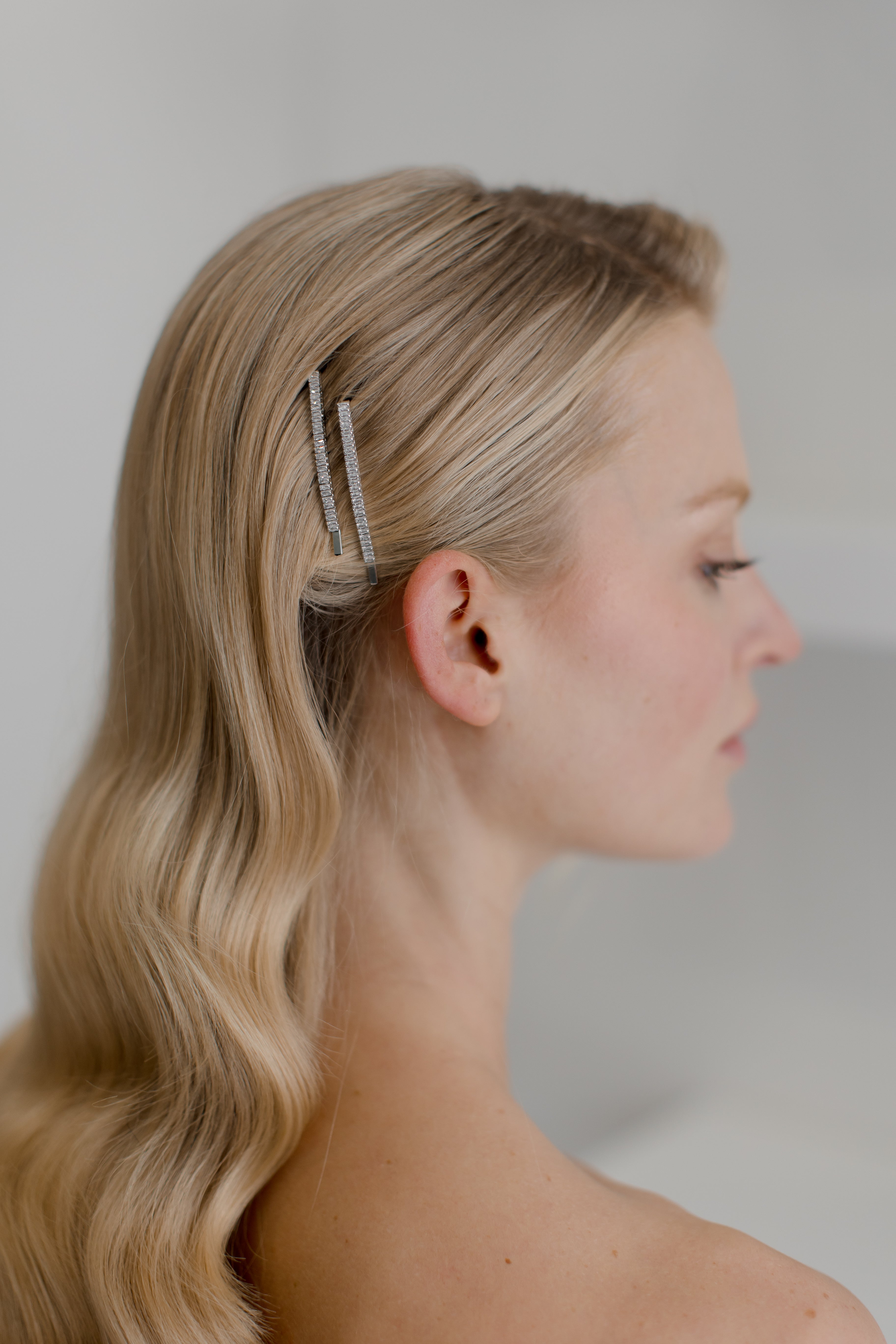 Sidney Crystal Bridal Hair Pins