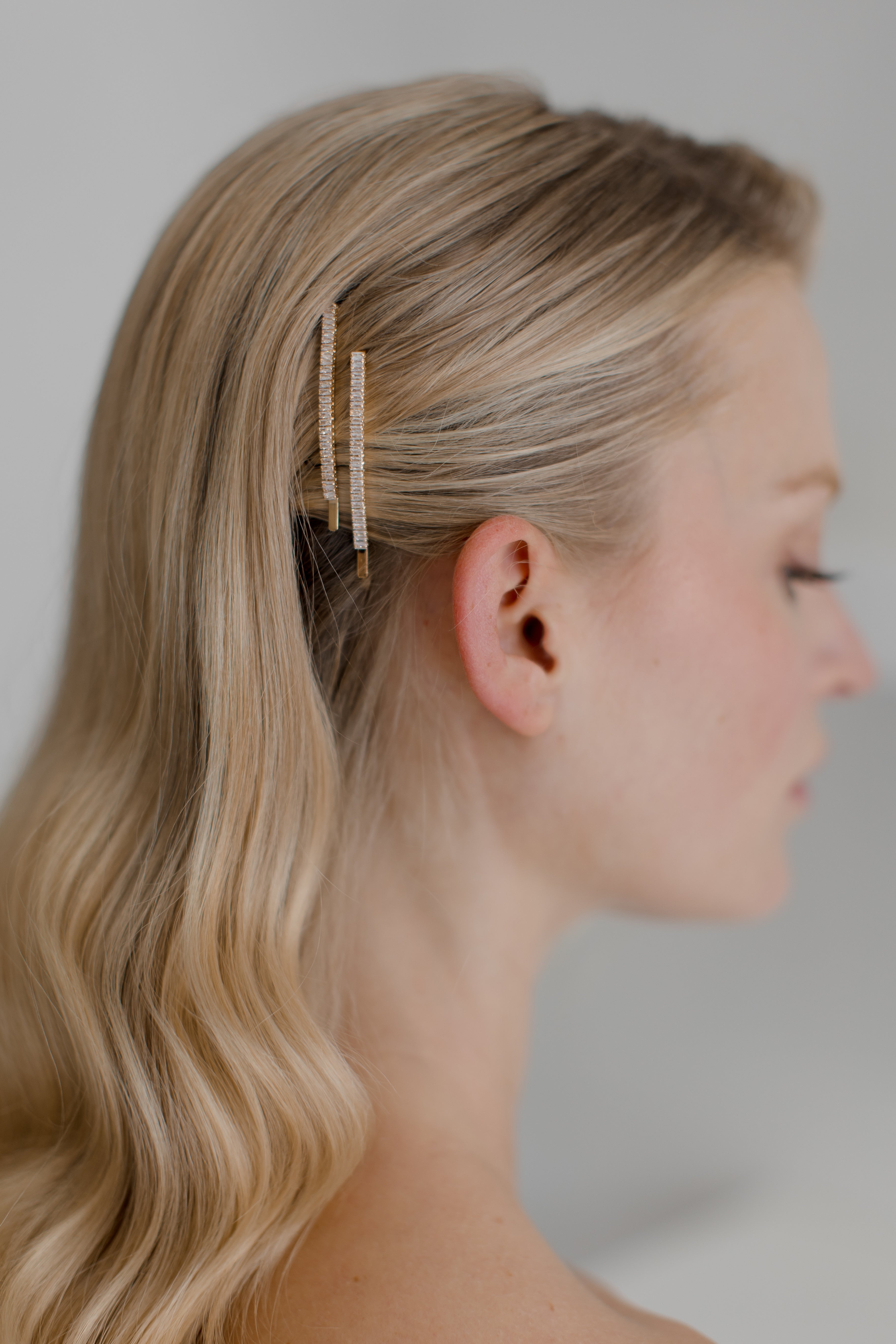 Sidney Crystal Bridal Hair Pins