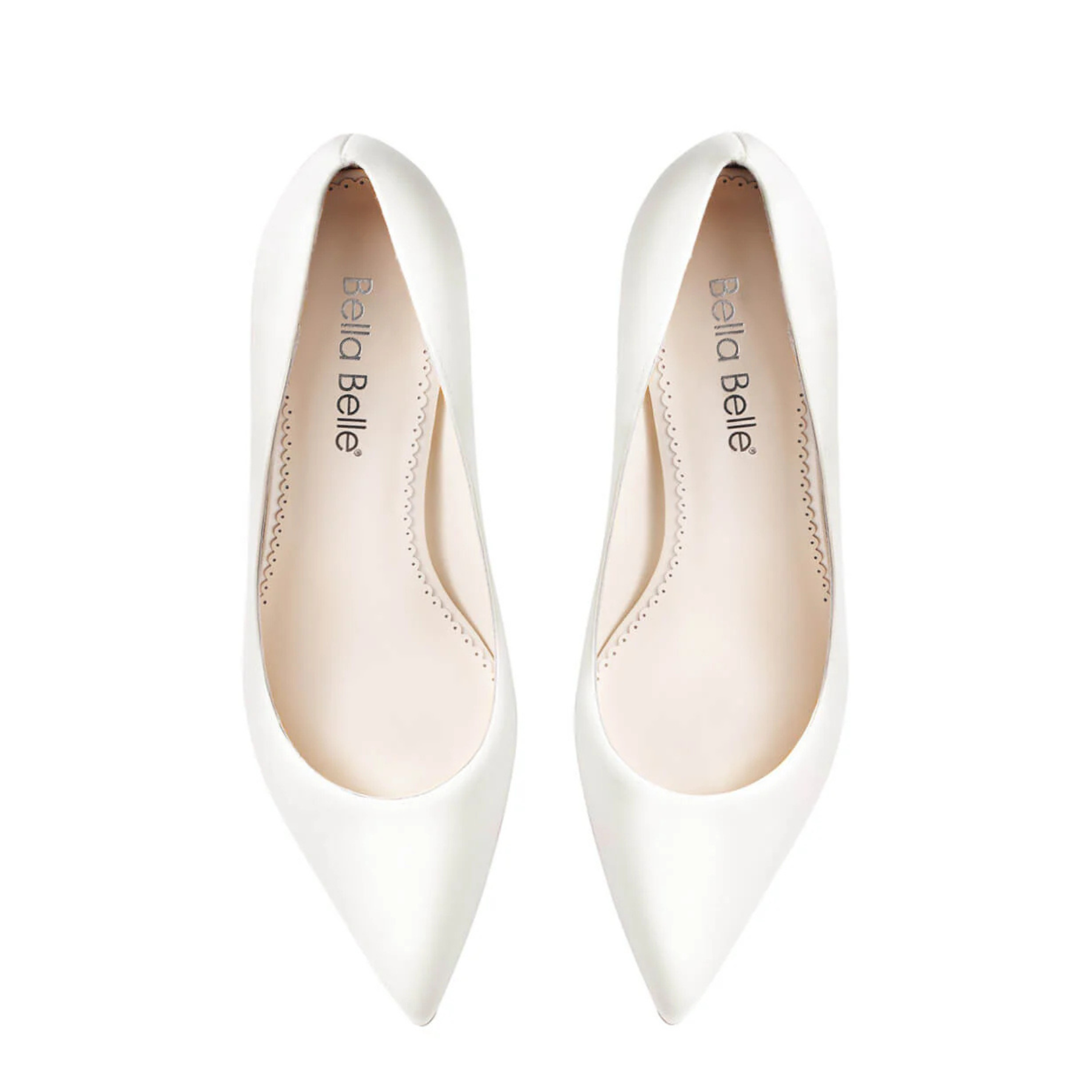 Buy Diana - Classic Silk Satin Bridal Pumps - Ivory online | The White Collection Australia