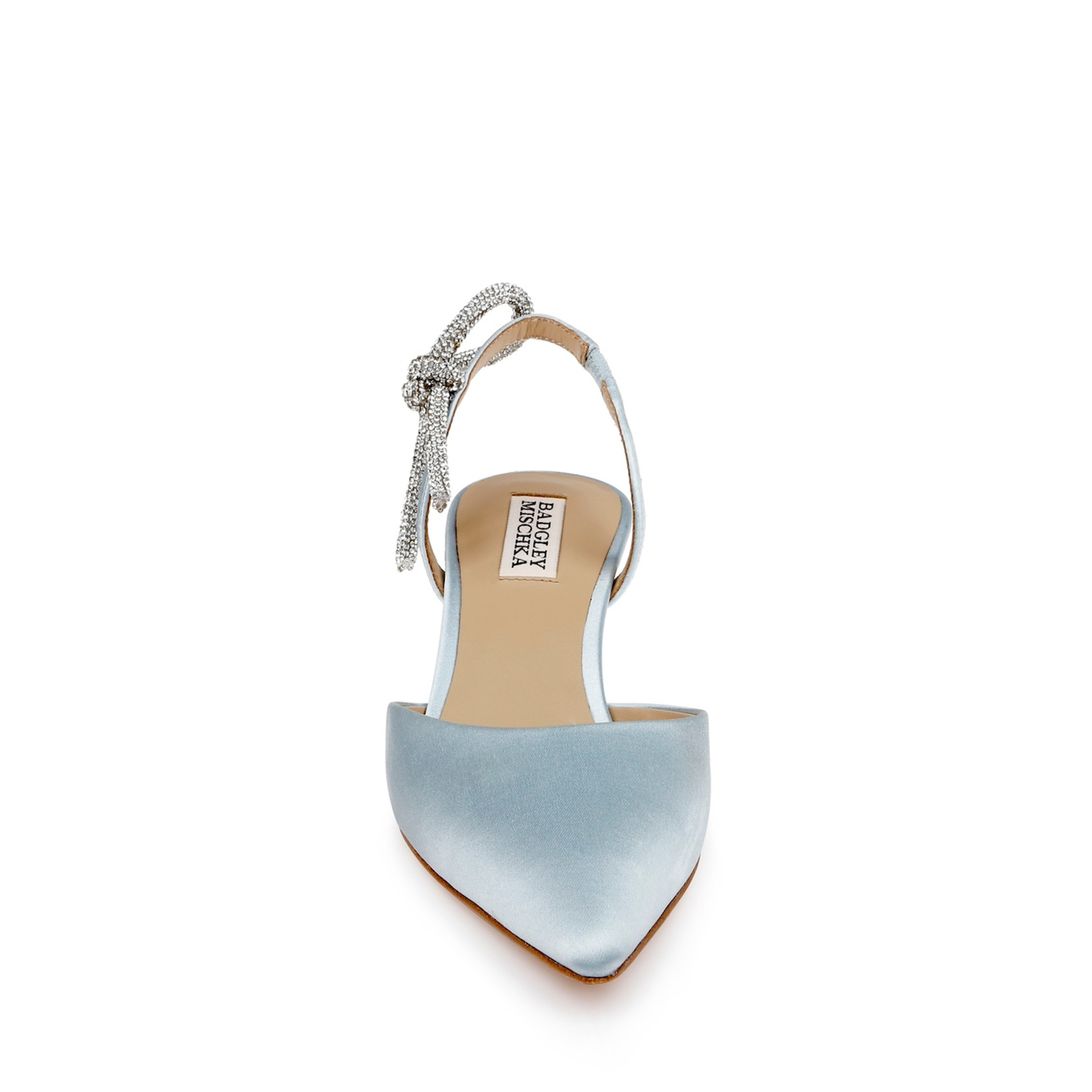 Buy Gentry - Kitten Heel Slingback Pumps - Moonstone Blue online | The White Collection Australia
